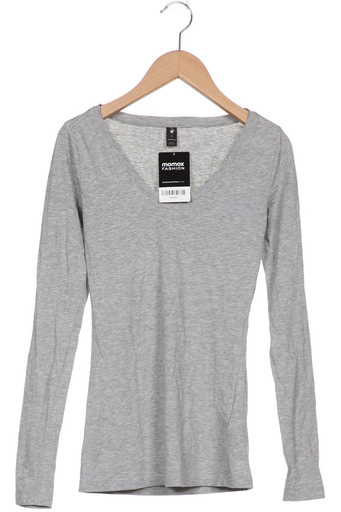 

G-Star RAW Damen Langarmshirt, grau, Gr. 34