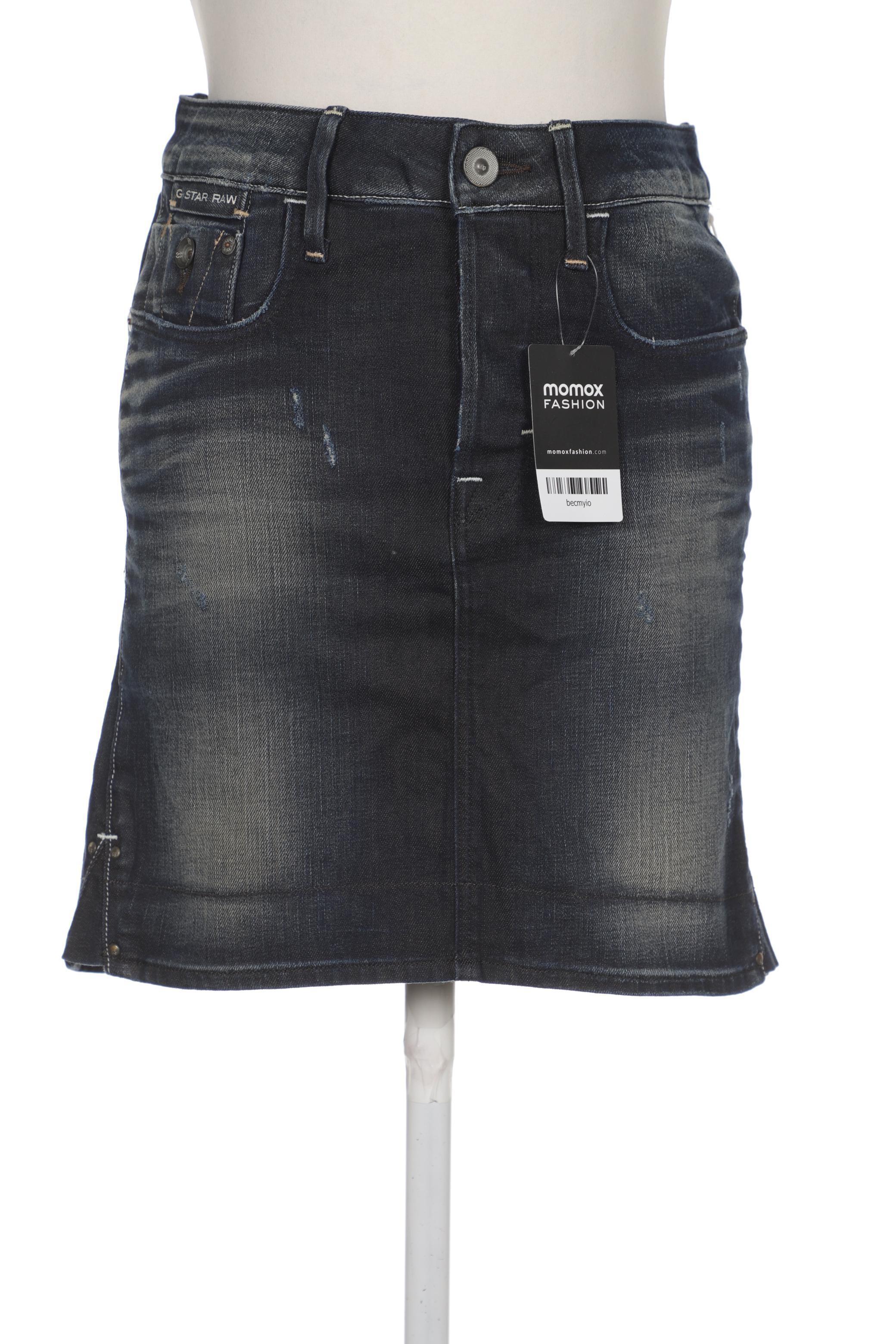 

G STAR RAW Damen Rock, marineblau