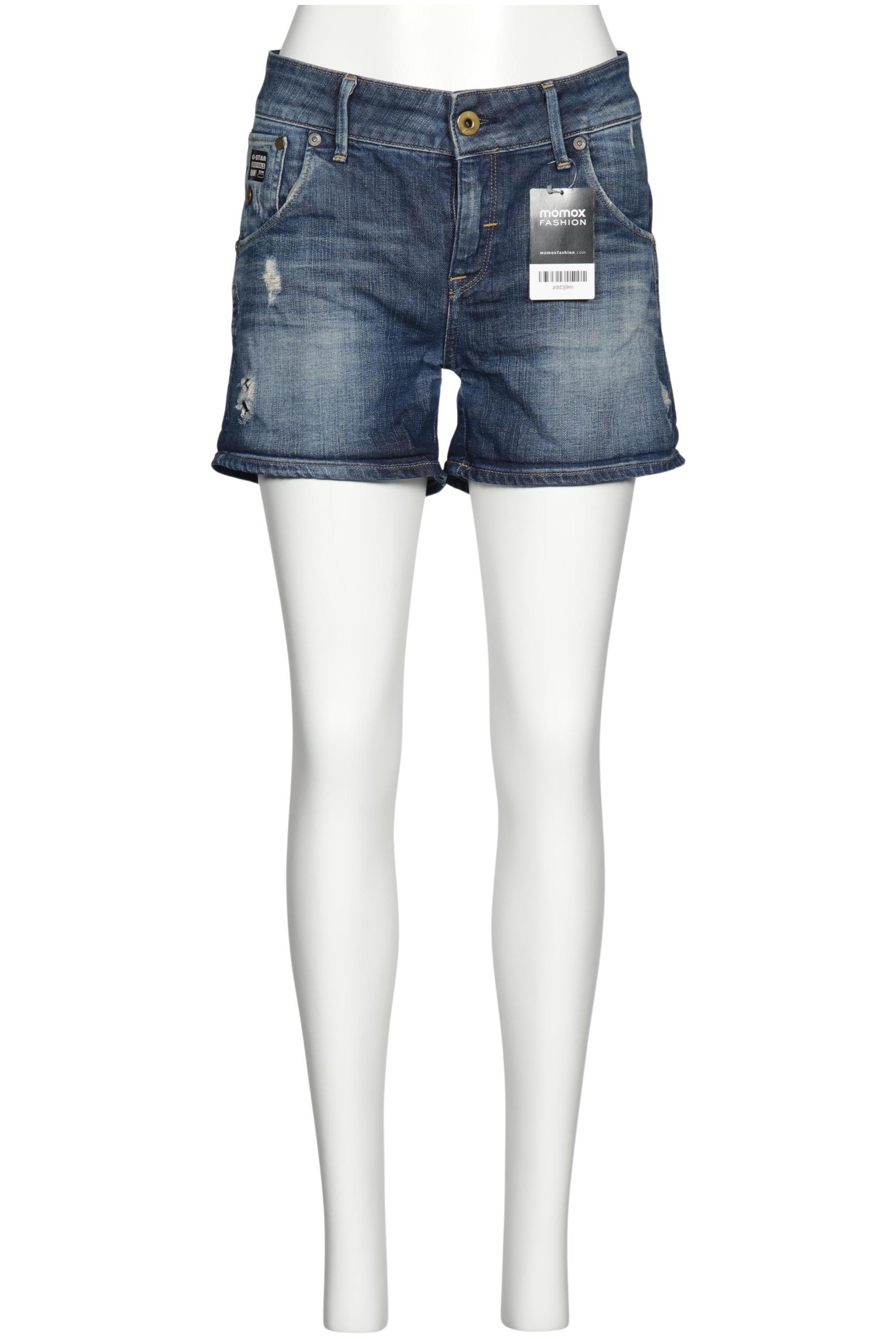 

G Star RAW Damen Shorts, blau, Gr. 27