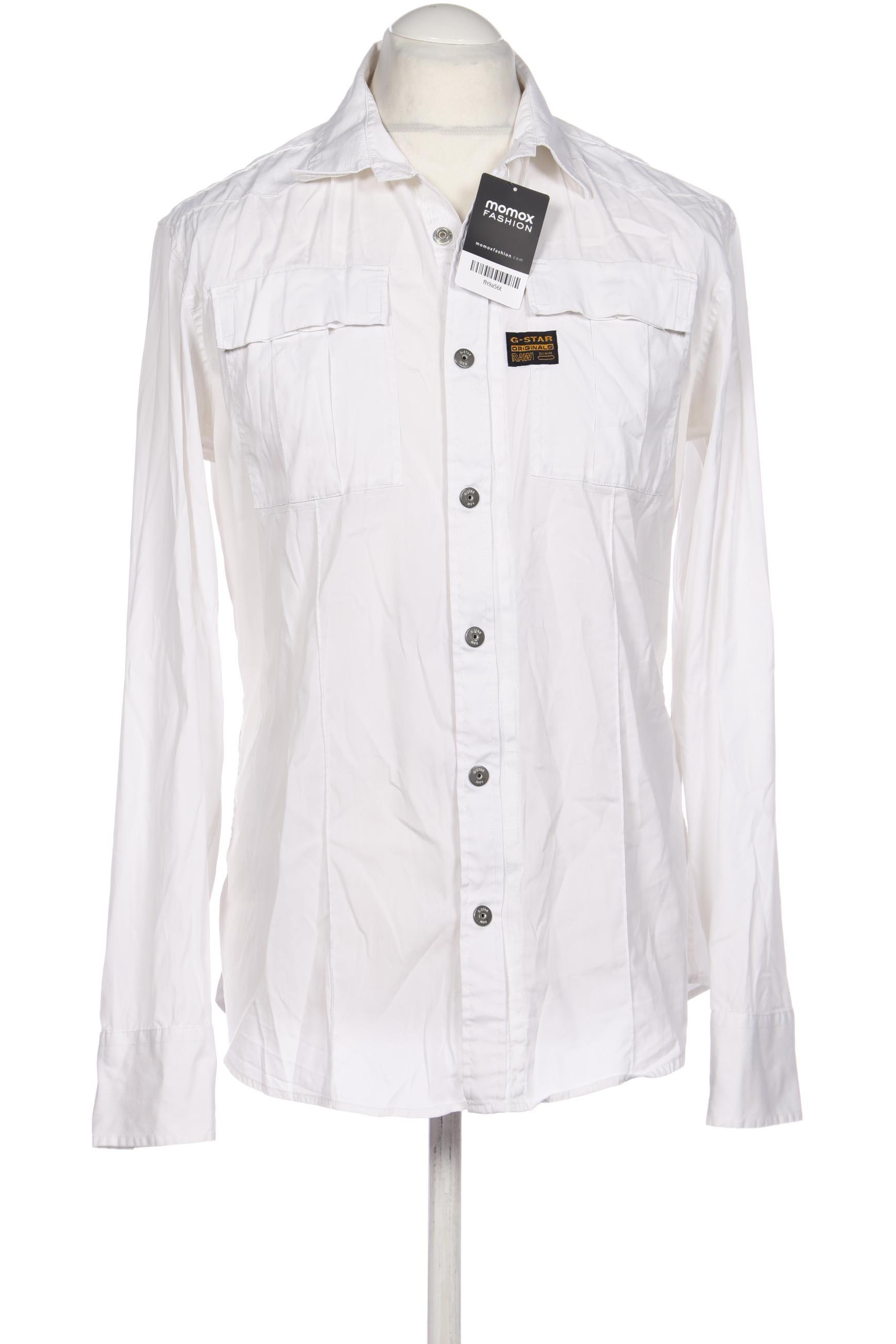 

G STAR RAW Herren Hemd, weiß