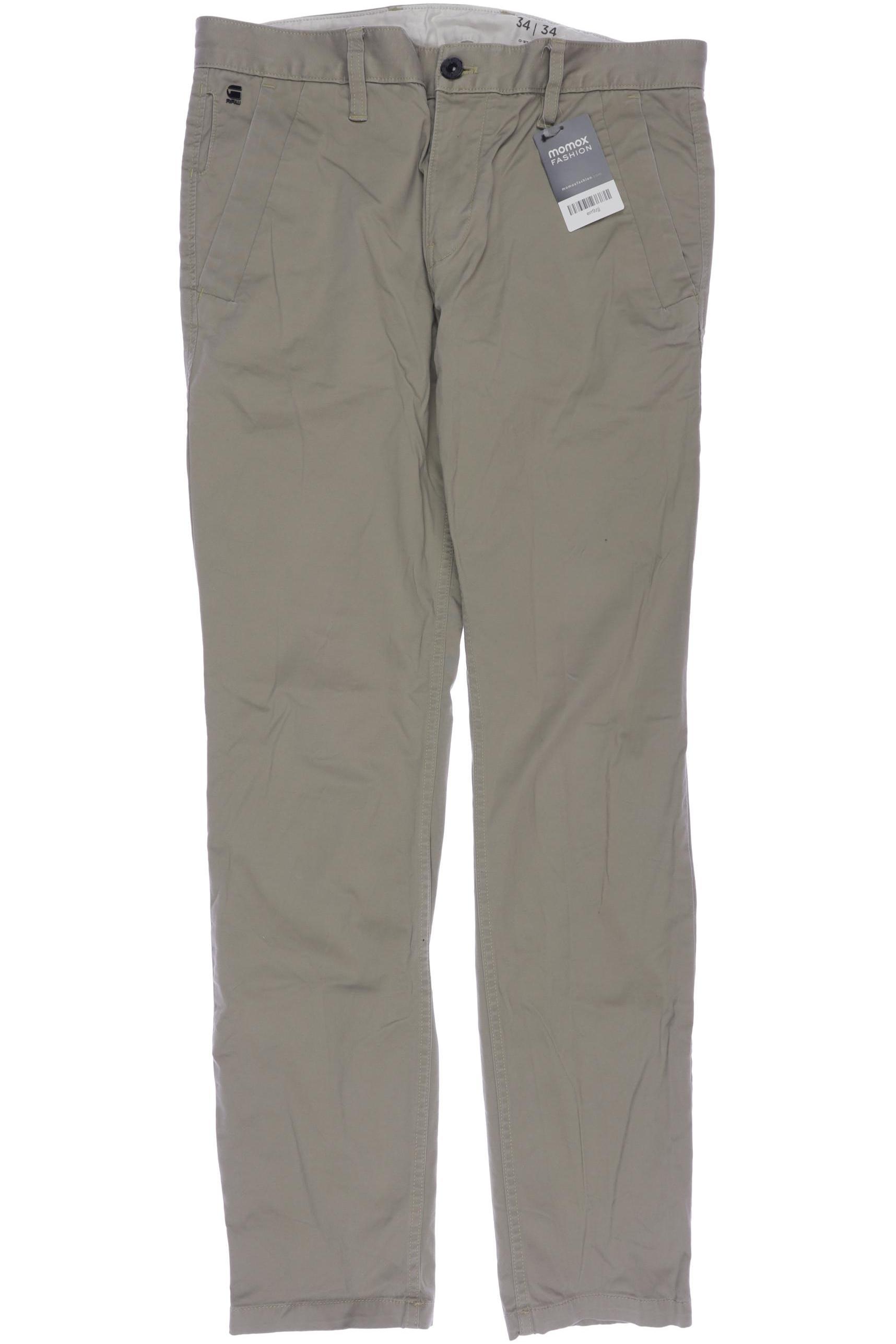 

G Star RAW Herren Stoffhose, beige, Gr. 34