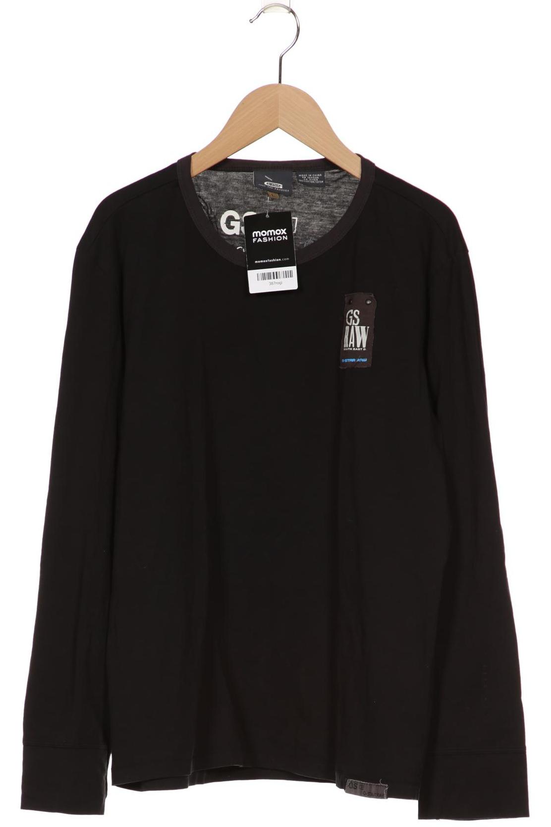 

G Star RAW Herren Langarmshirt, schwarz, Gr. 52