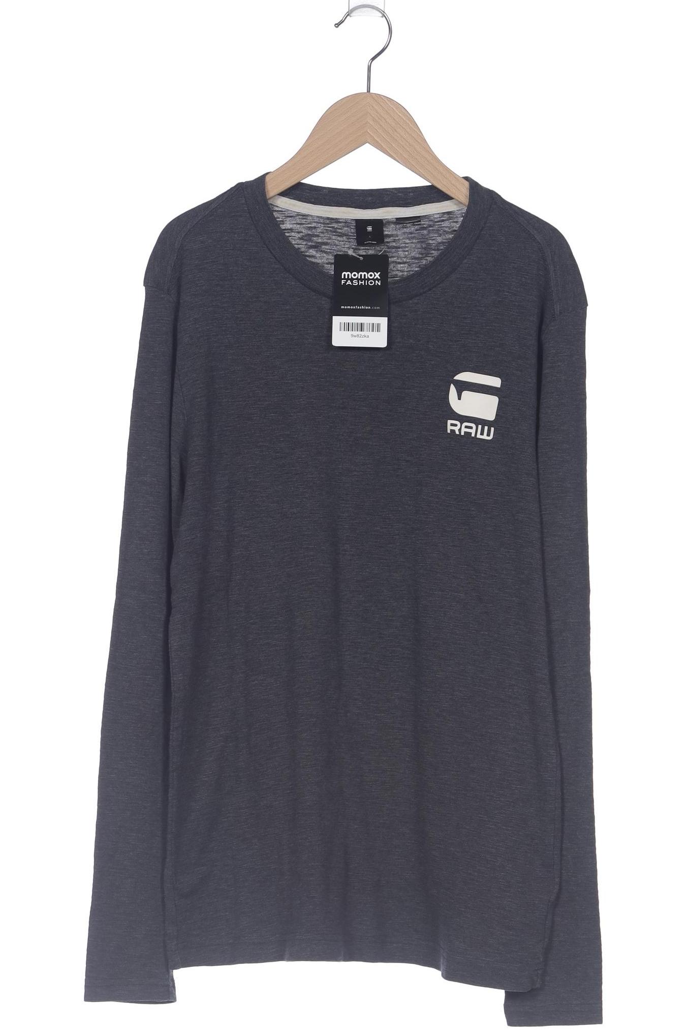

G Star RAW Herren Langarmshirt, grau, Gr. 52