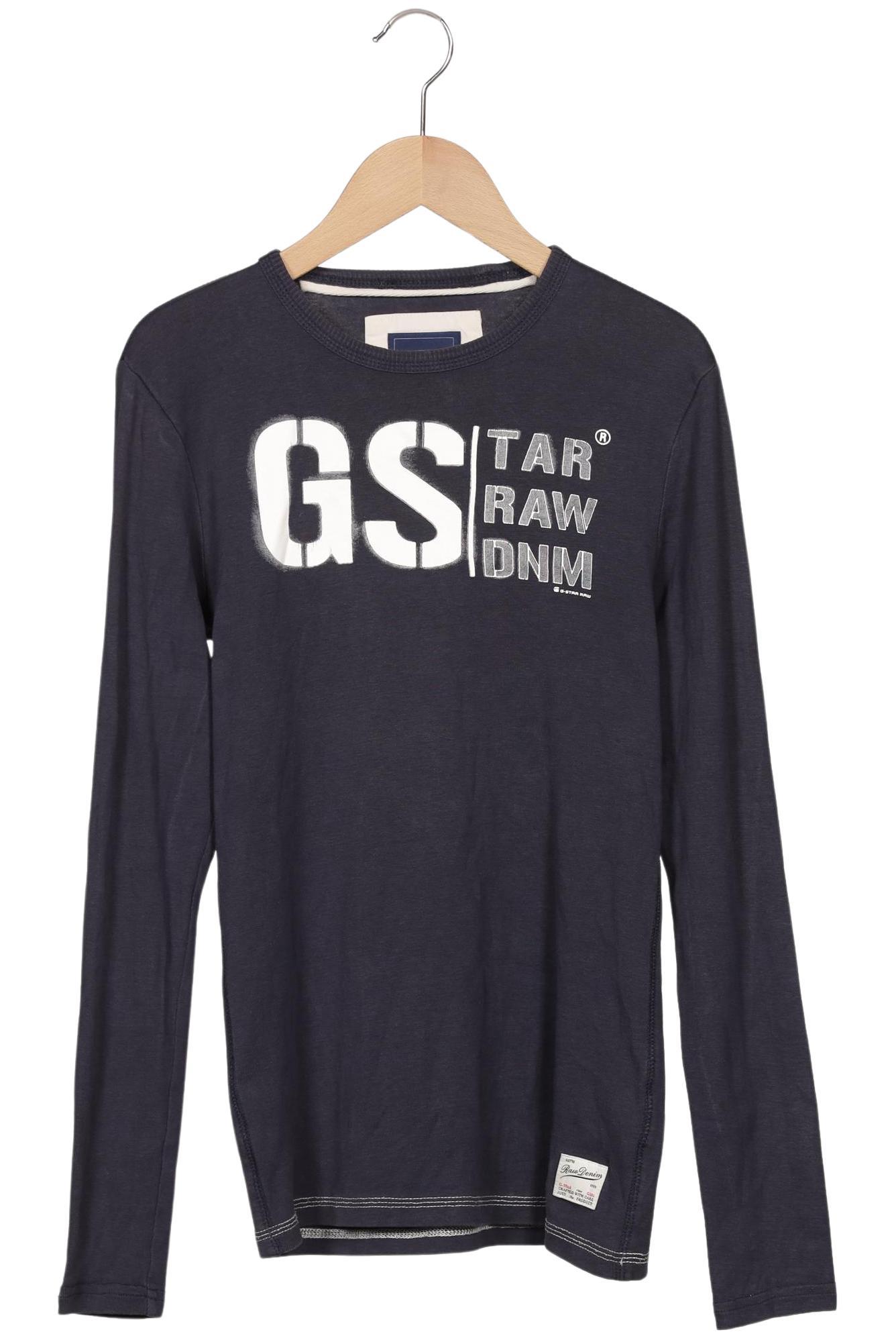 

G Star RAW Herren Langarmshirt, marineblau, Gr. 46