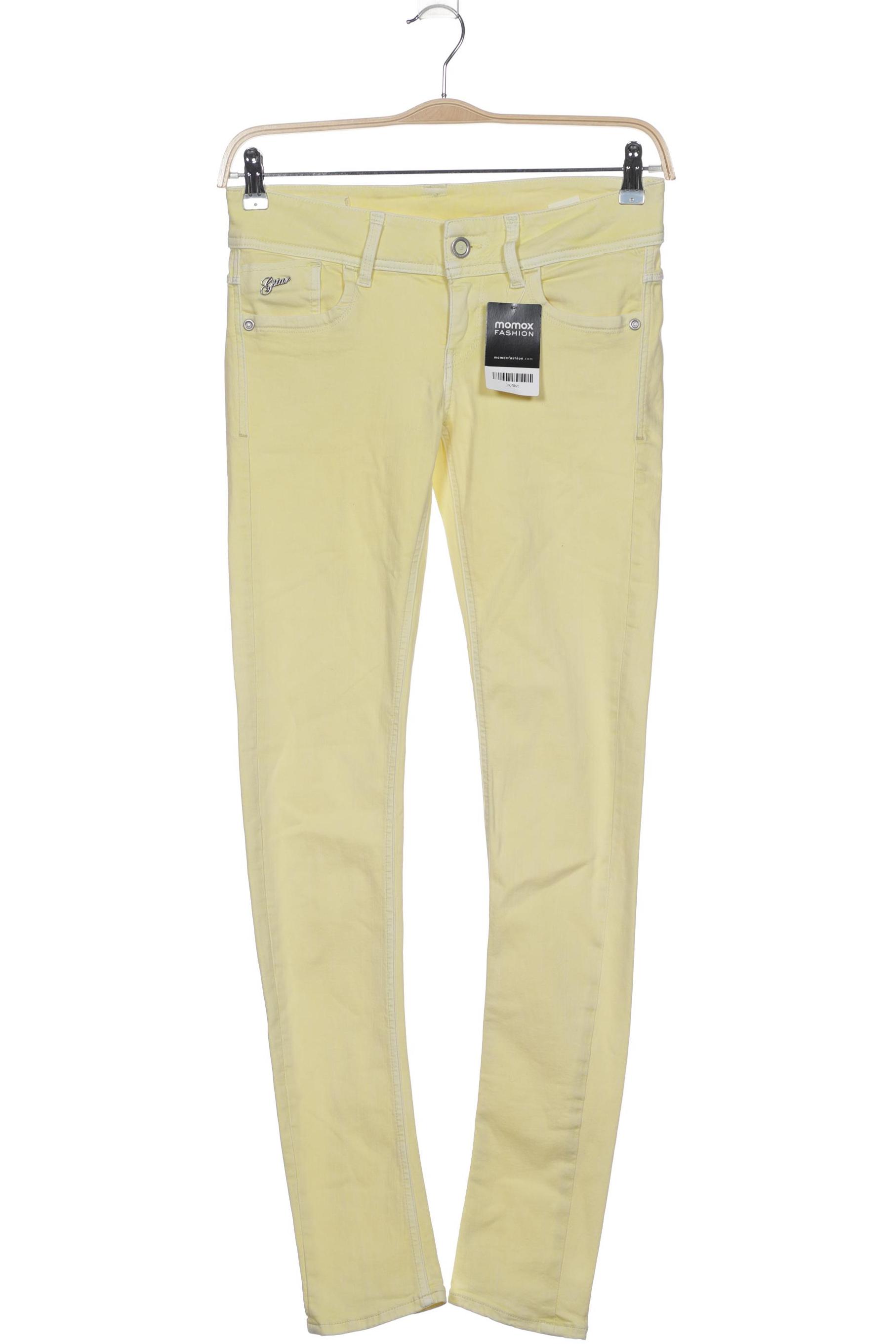 

G Star RAW Damen Jeans, gelb, Gr. 28