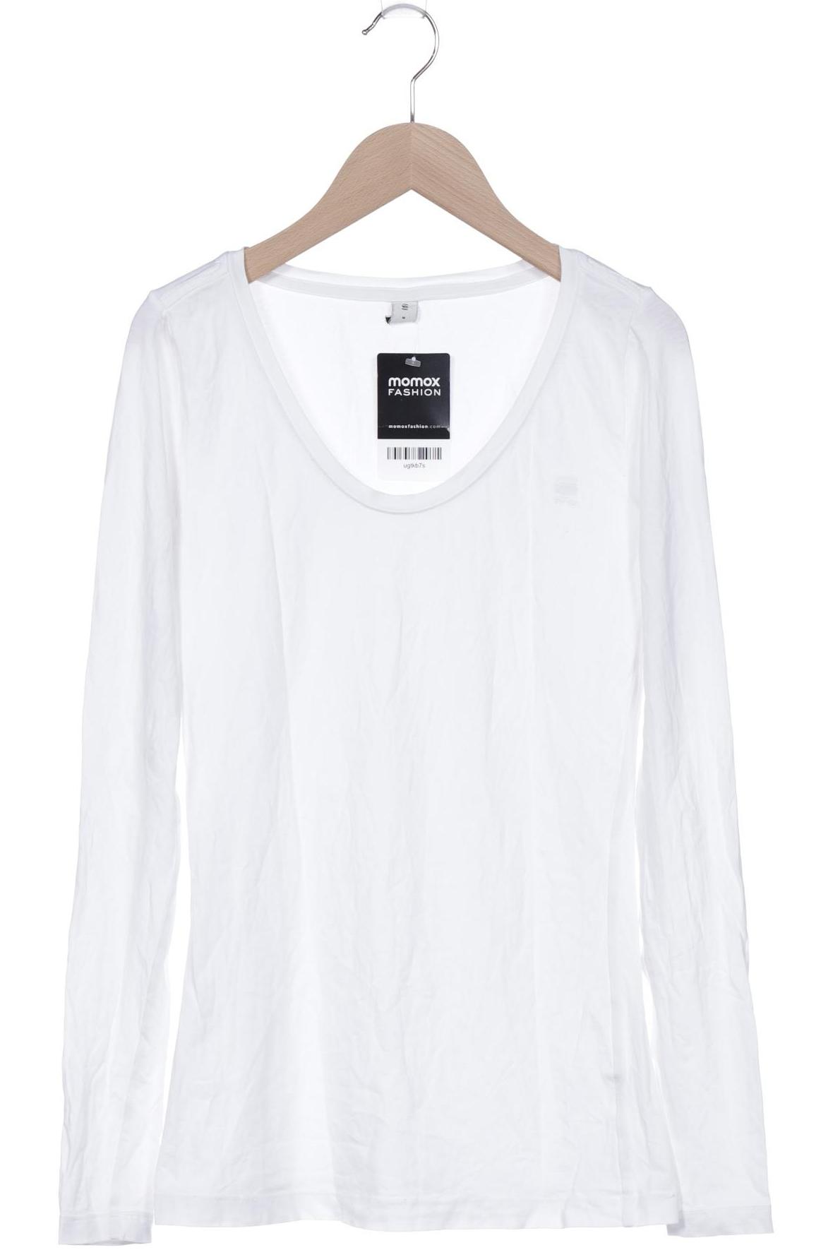 

G Star RAW Damen Langarmshirt, weiß, Gr. 38