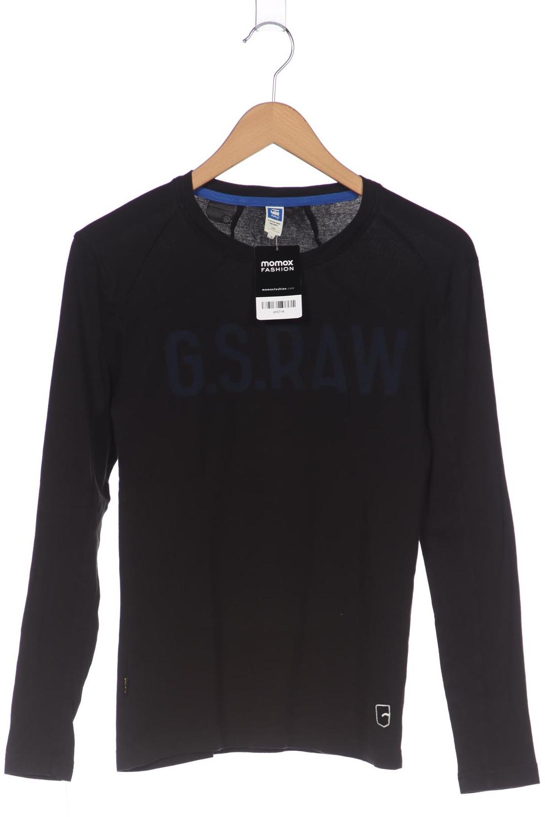 

G Star RAW Herren Langarmshirt, schwarz, Gr. 48