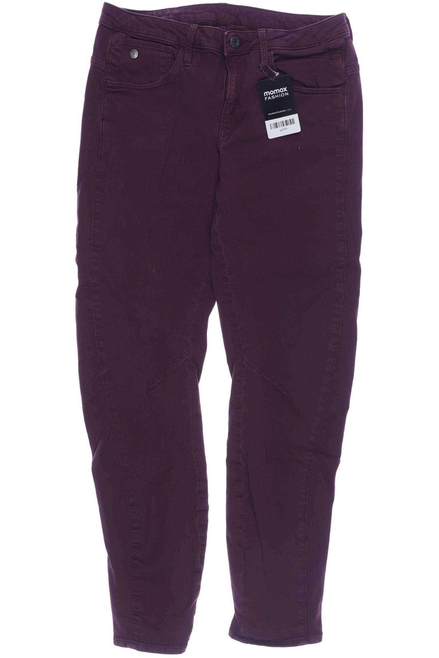 

G STAR RAW Damen Stoffhose, bordeaux