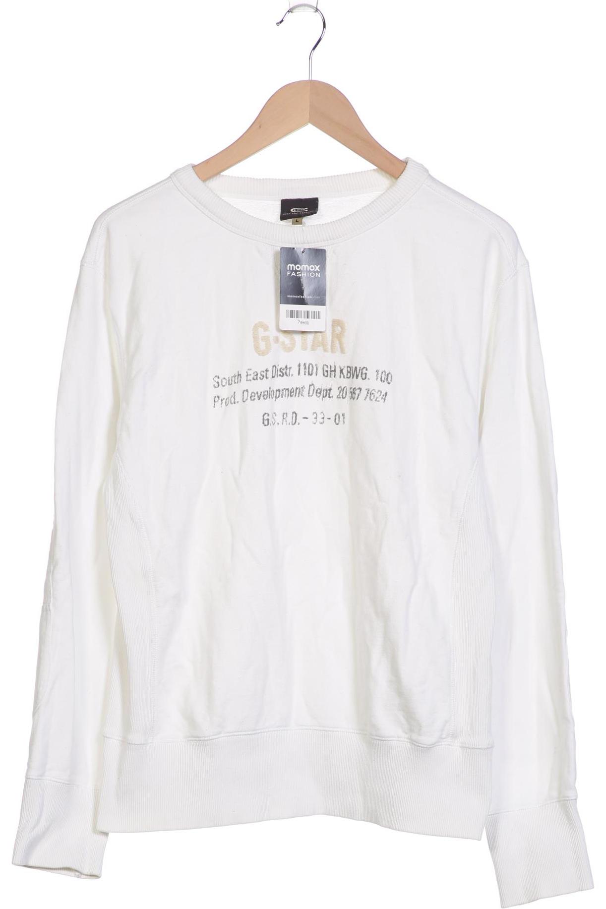 

G Star RAW Herren Sweatshirt, weiß, Gr. 52
