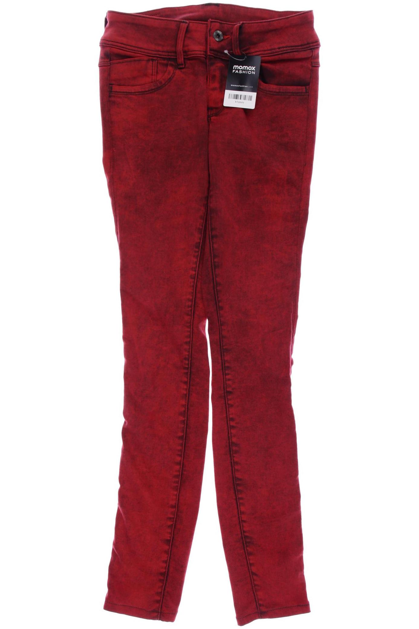 

G STAR RAW Damen Jeans, rot