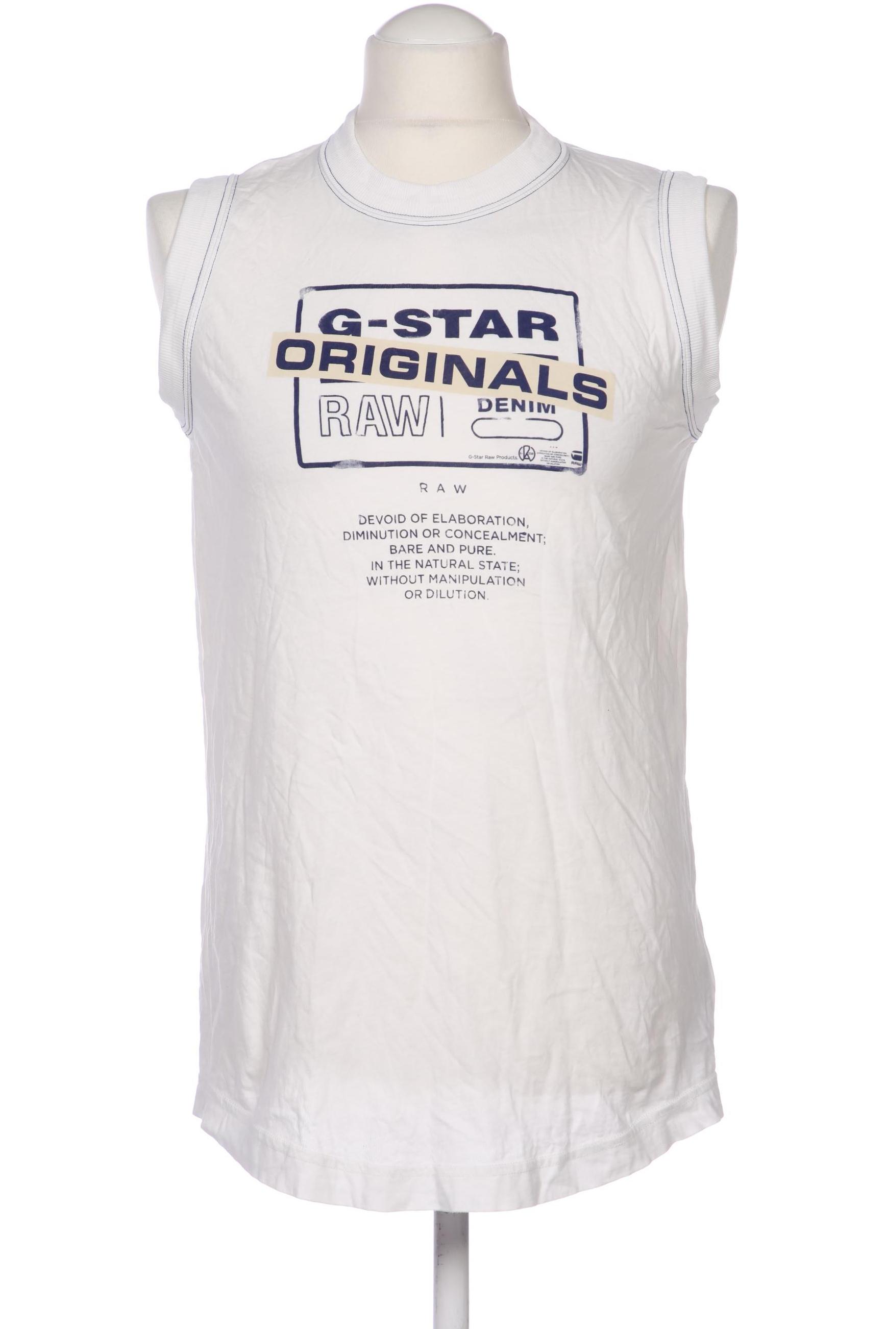 

G STAR RAW Herren T-Shirt, weiß