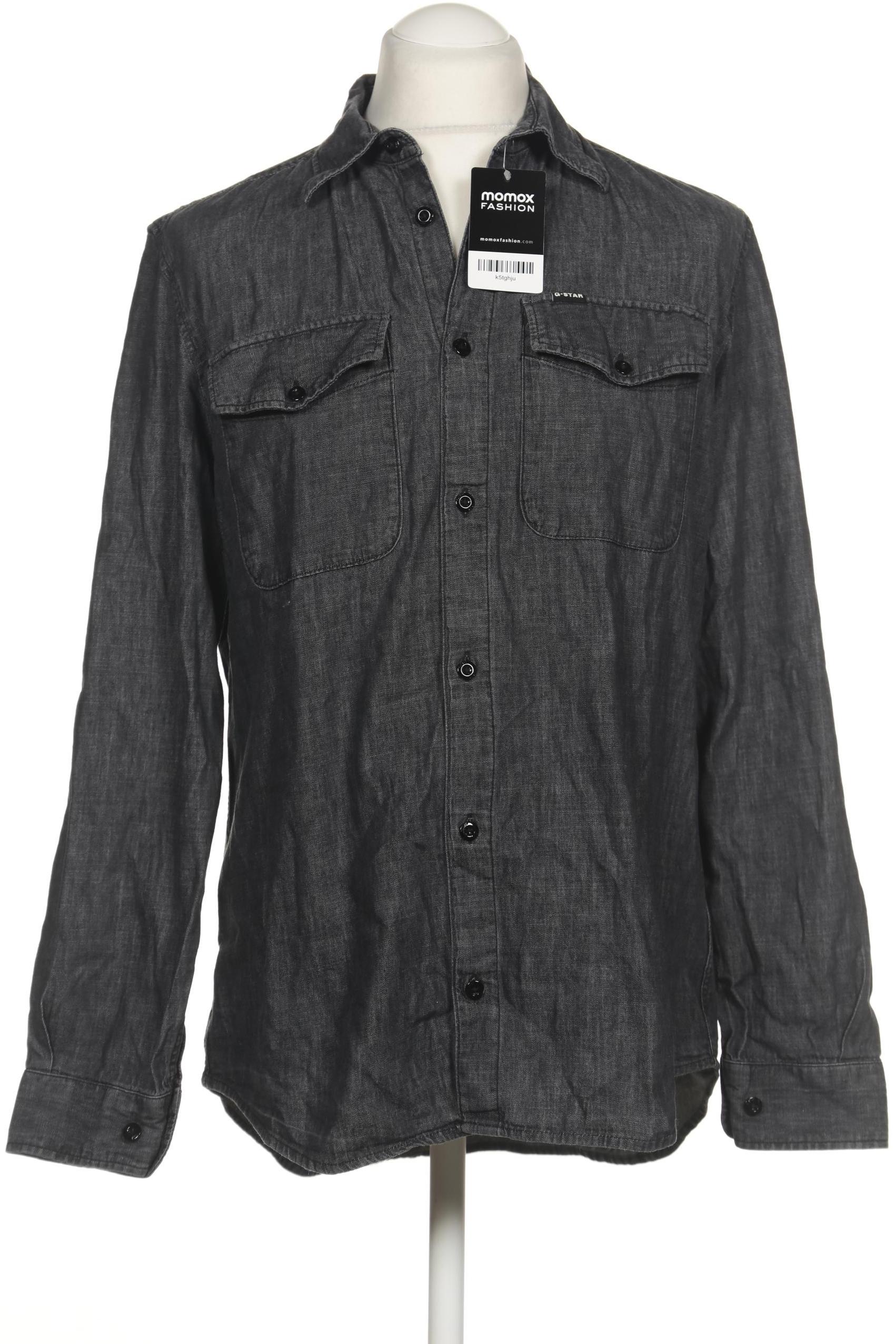 

G Star RAW Herren Hemd, grau, Gr. 52