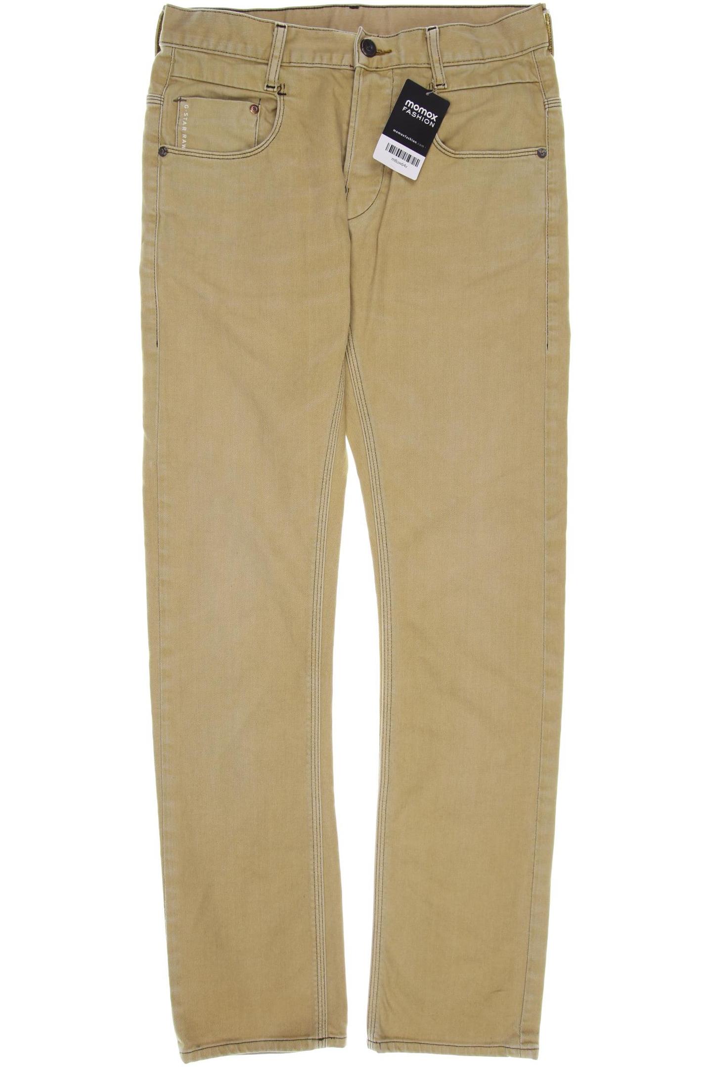 

G STAR RAW Herren Jeans, cremeweiß