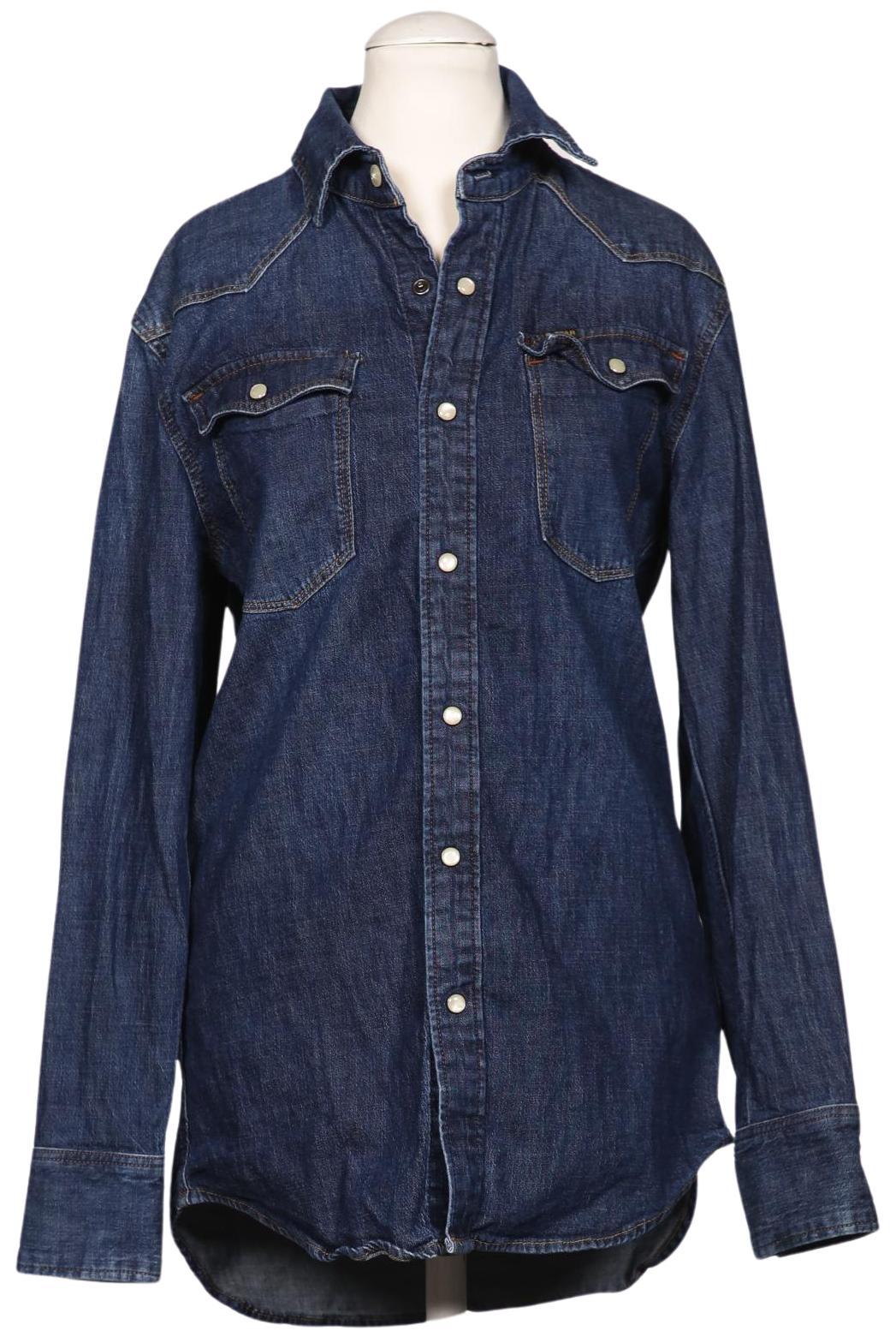 

G Star RAW Damen Bluse, blau, Gr. 34