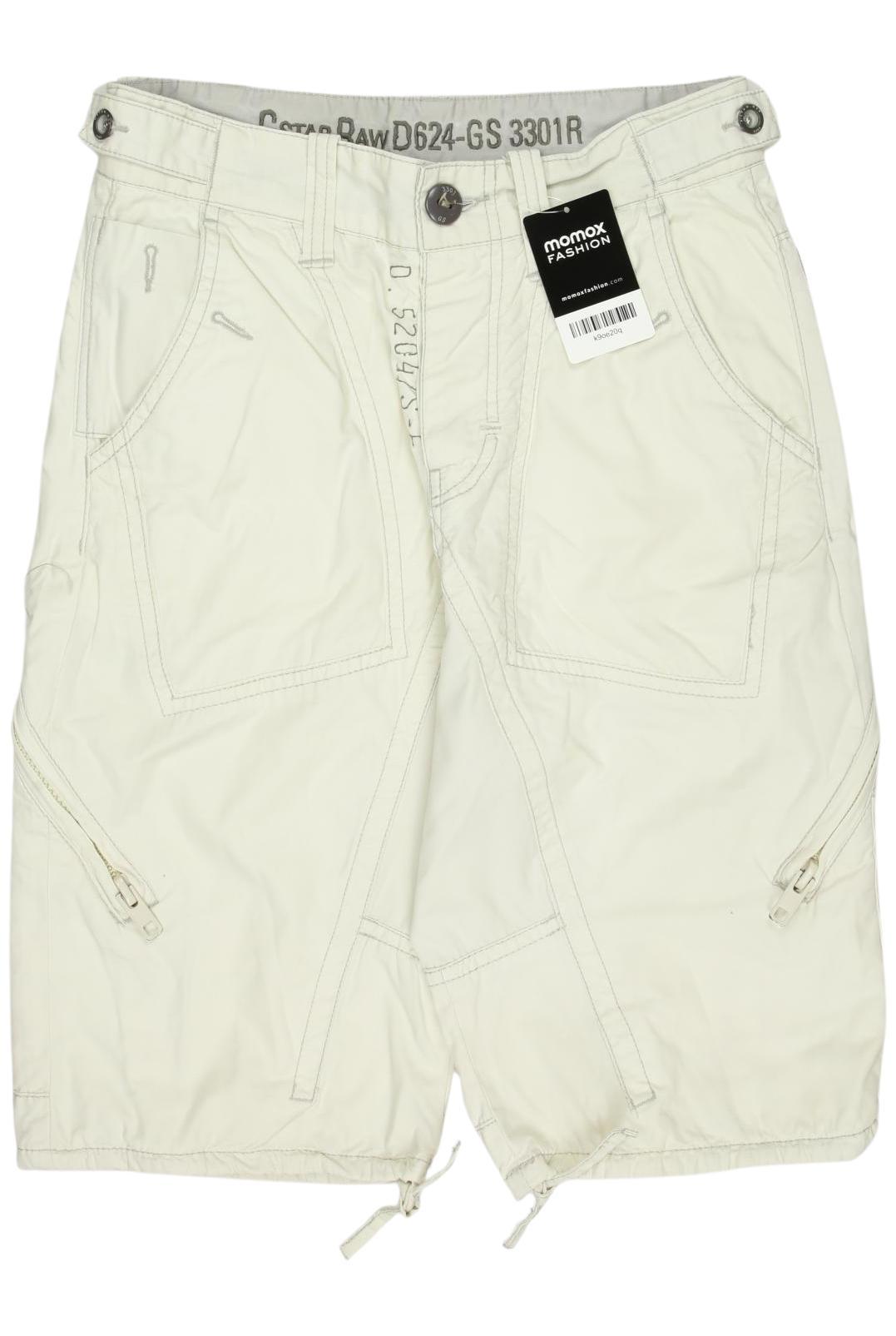 

G Star RAW Herren Shorts, cremeweiß, Gr. 30