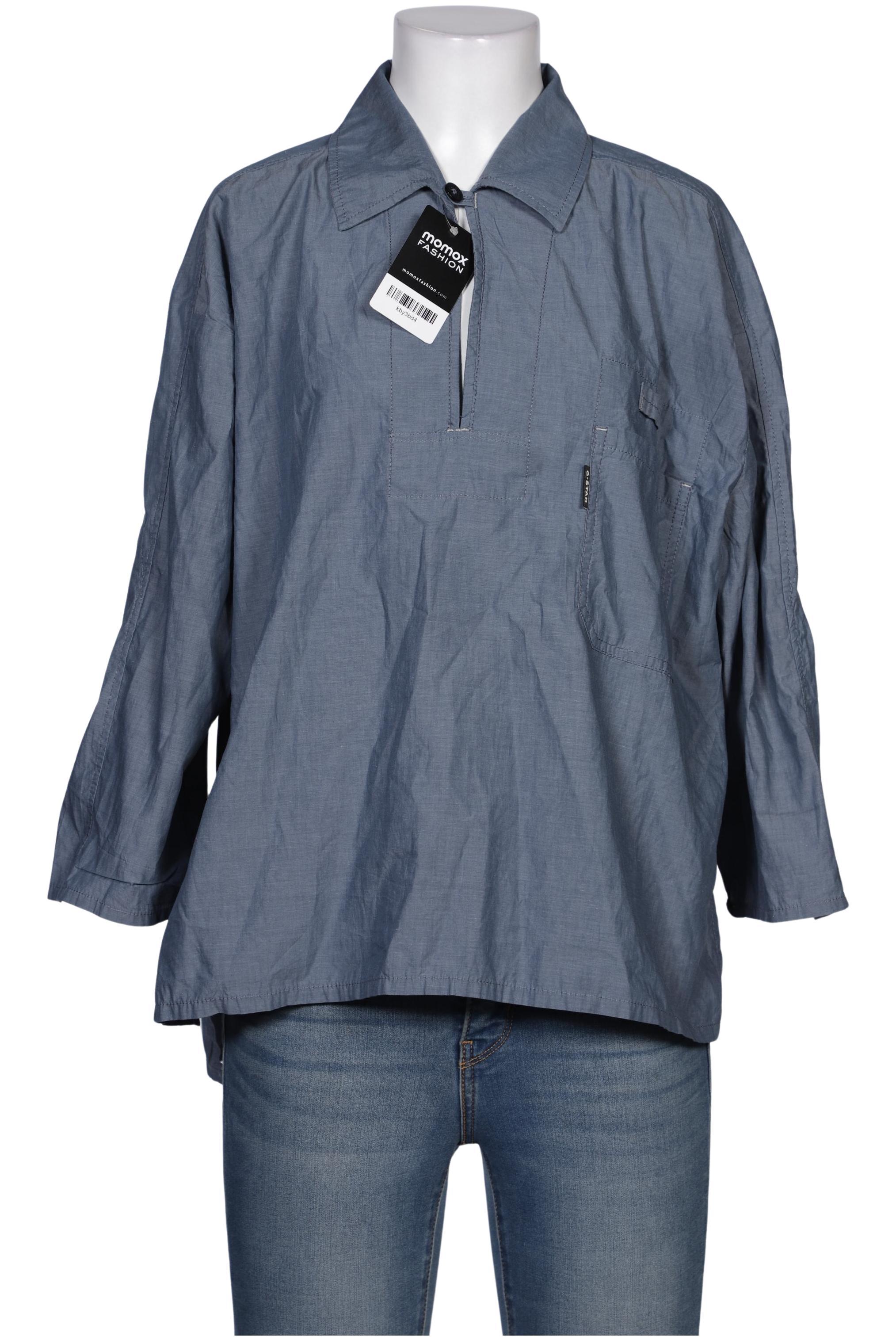 

G Star RAW Damen Bluse, blau, Gr. 36
