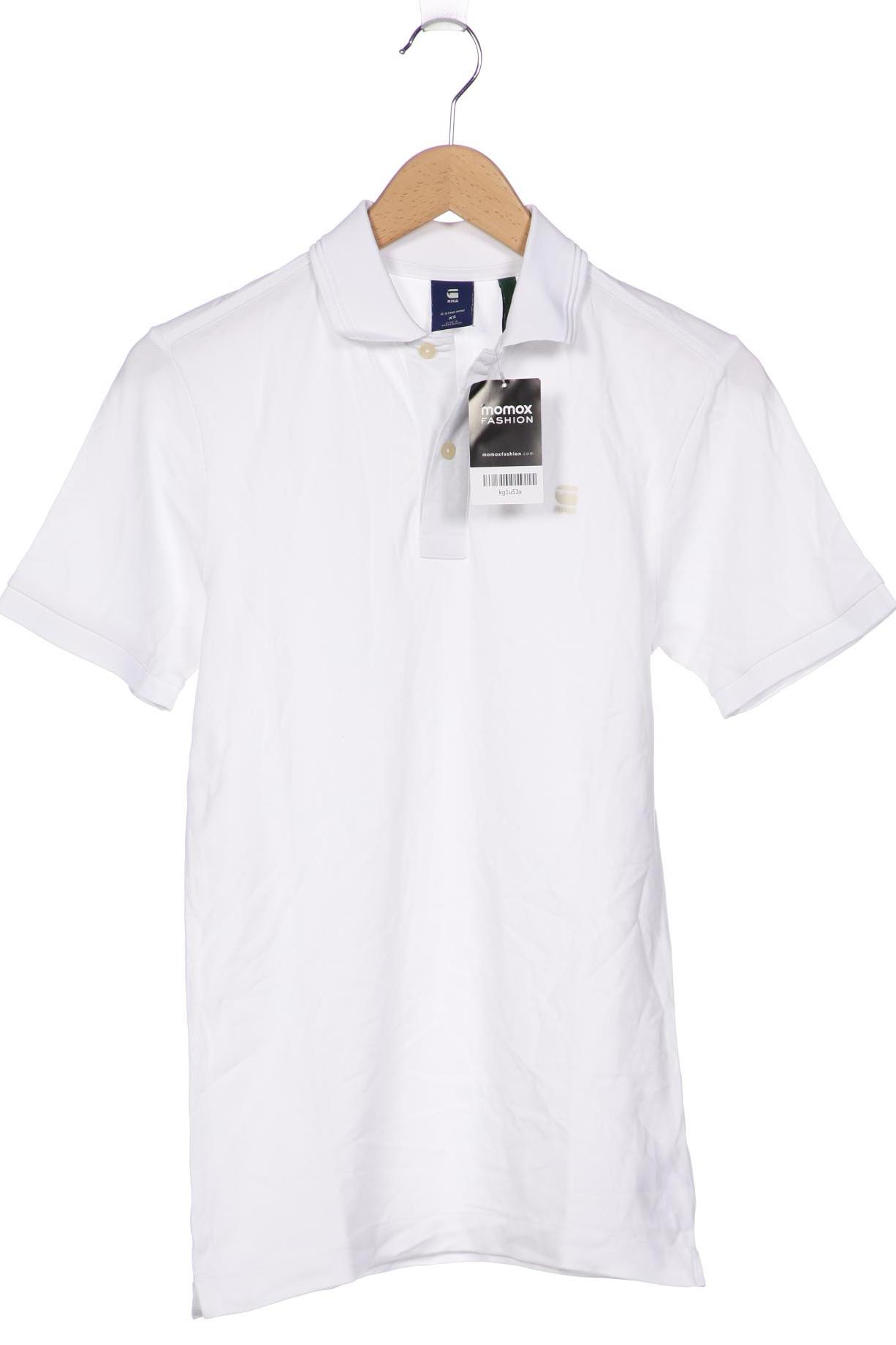 

G STAR RAW Herren Poloshirt, weiß