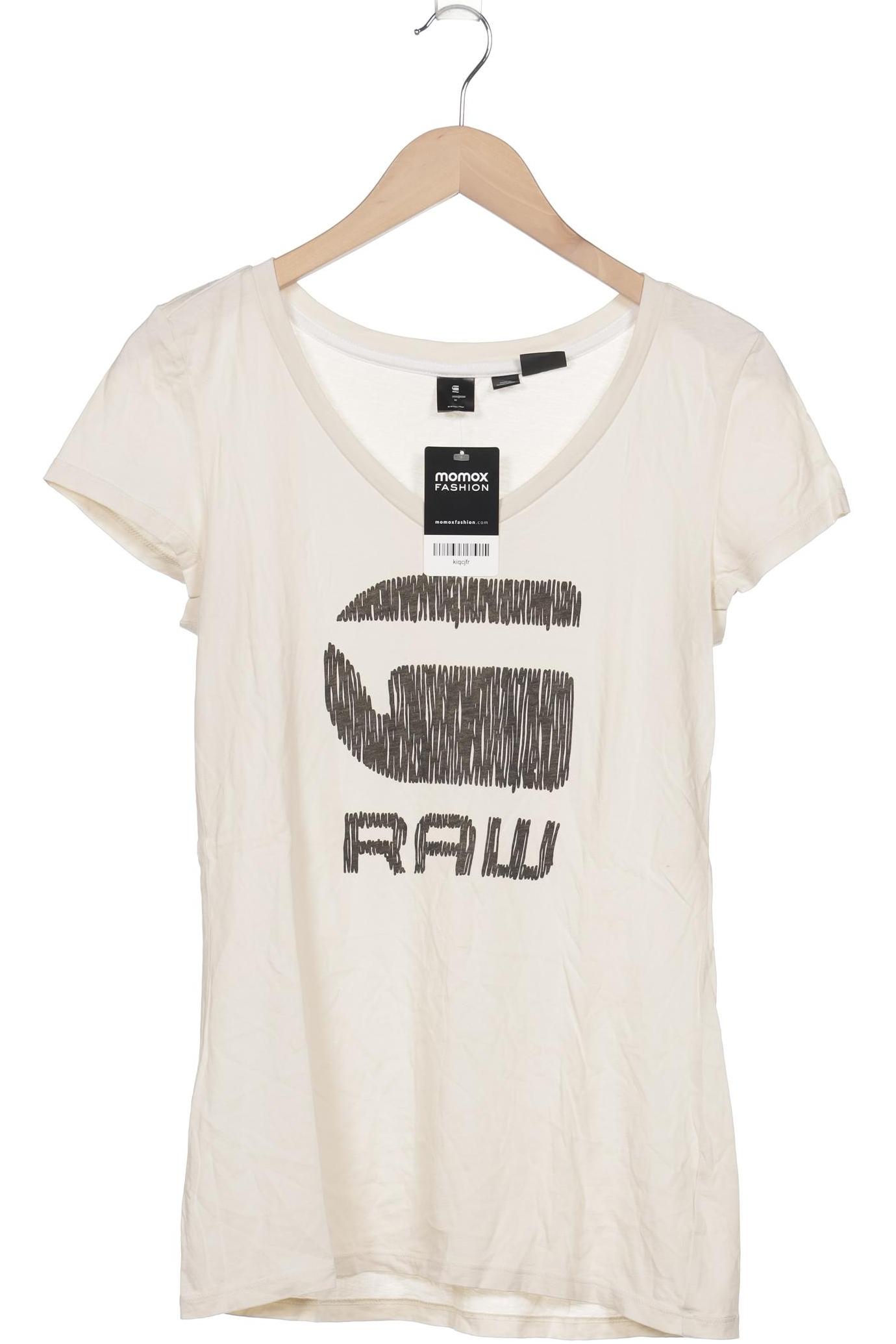 

G Star RAW Damen T-Shirt, cremeweiß, Gr. 38