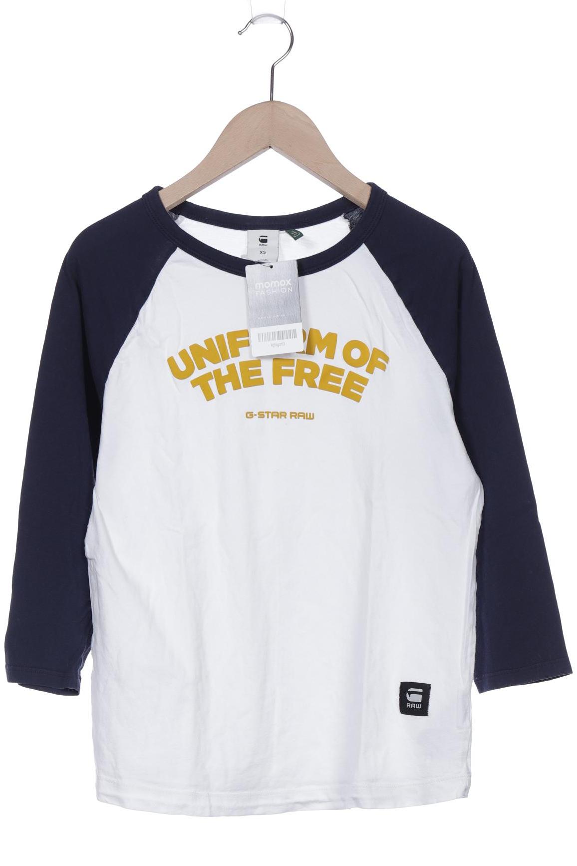 

G Star RAW Damen Langarmshirt, weiß, Gr. 34