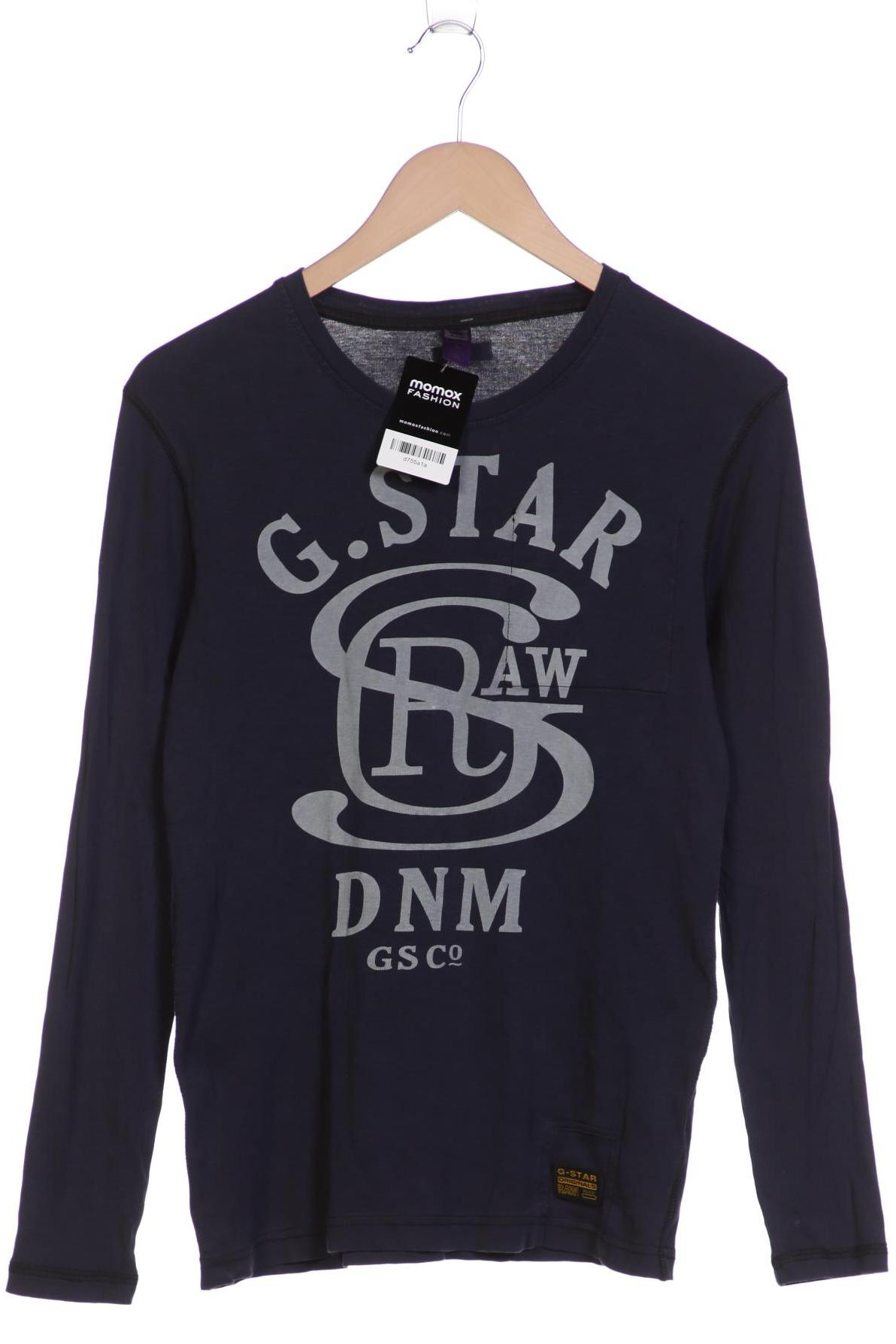 

G Star RAW Herren Langarmshirt, marineblau, Gr. 48