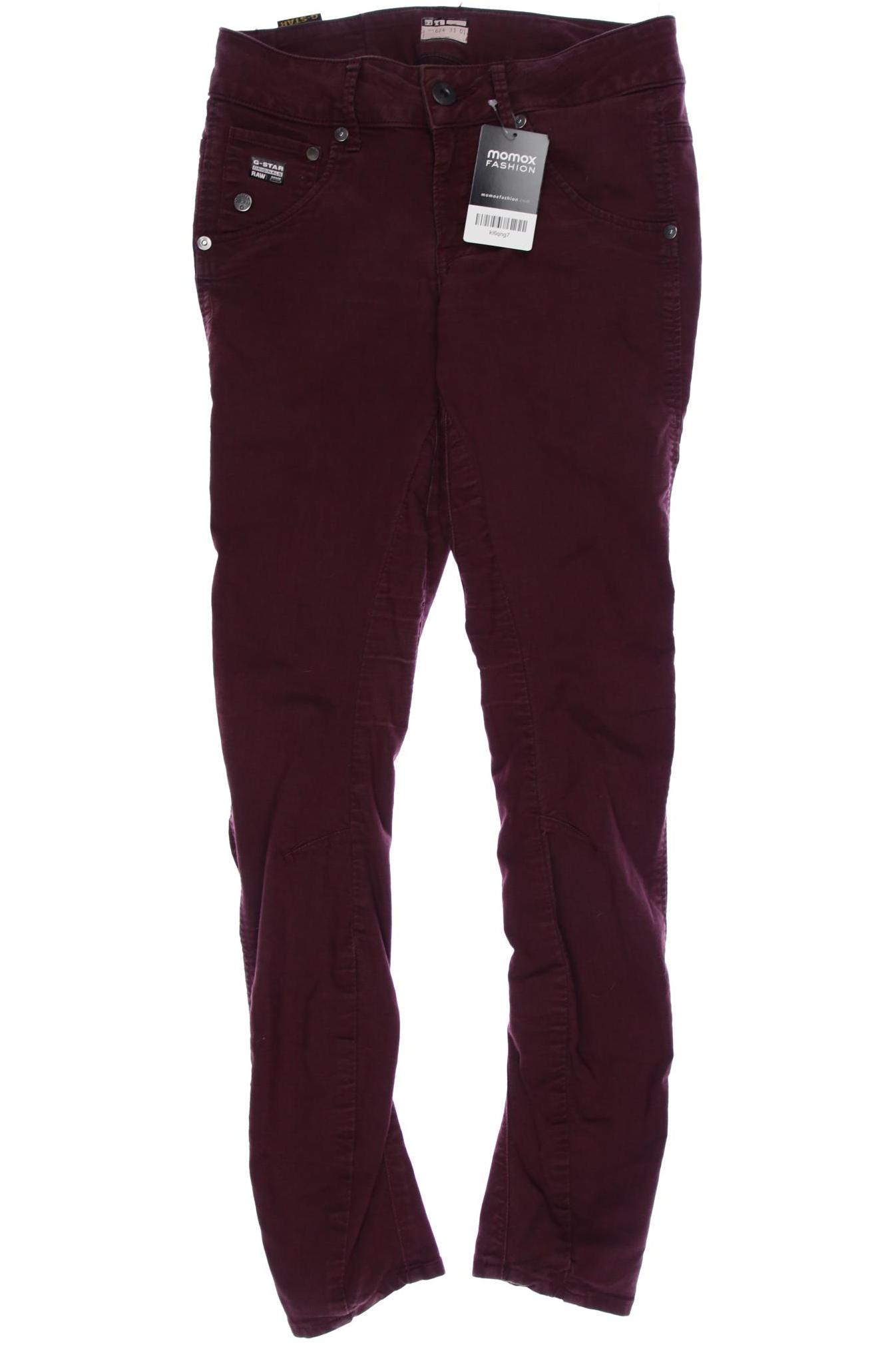 

G Star RAW Damen Jeans, bordeaux, Gr. 28