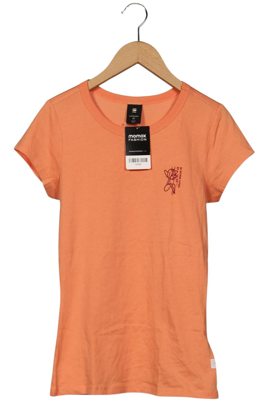 

G Star RAW Damen T-Shirt, orange, Gr. 34