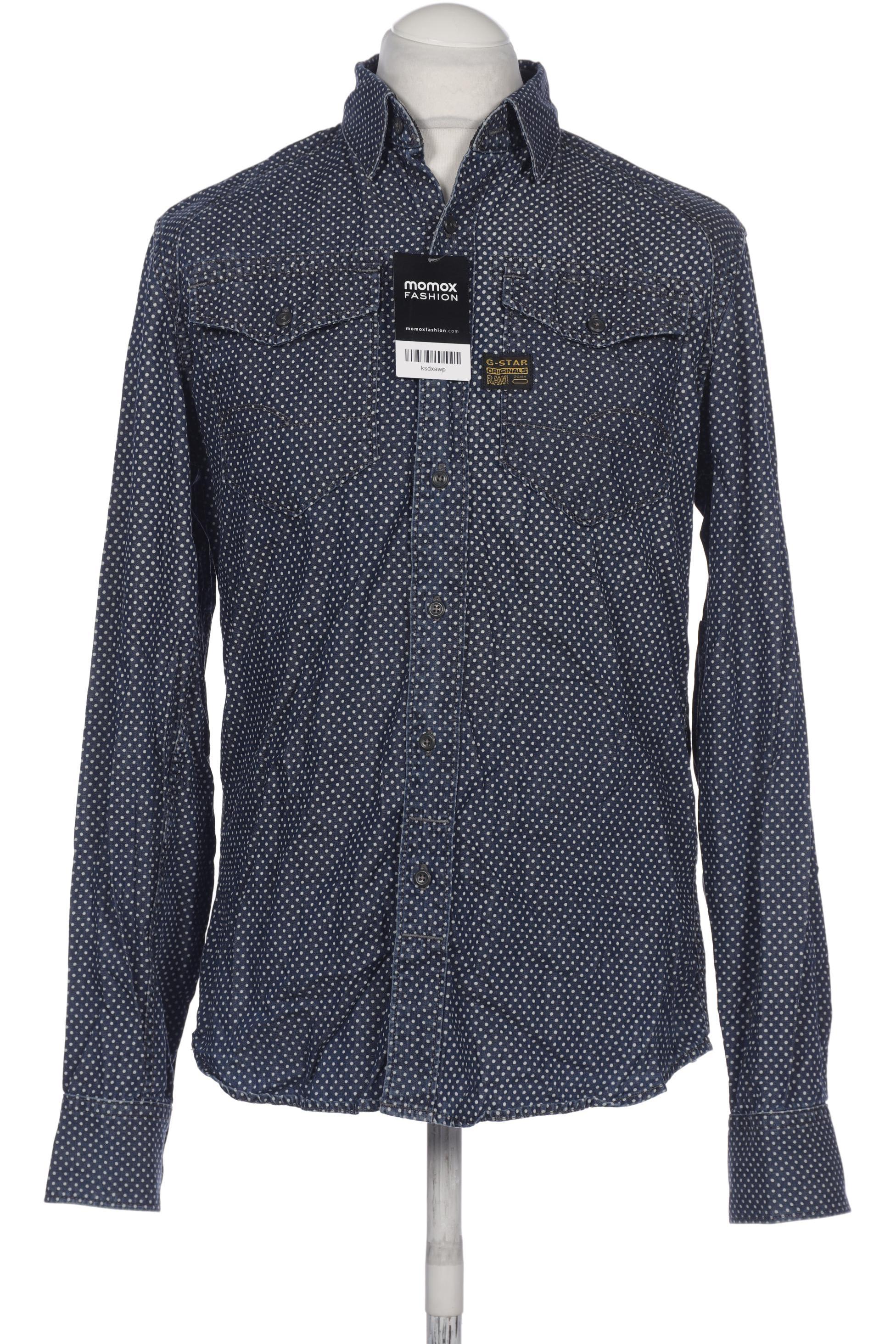 

G STAR RAW Herren Hemd, marineblau