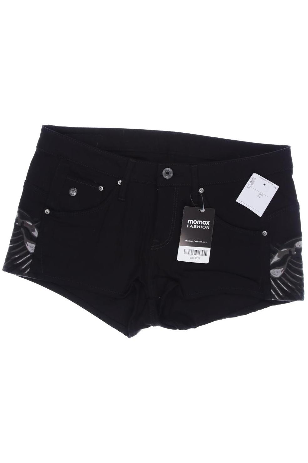 

G STAR RAW Damen Shorts, schwarz