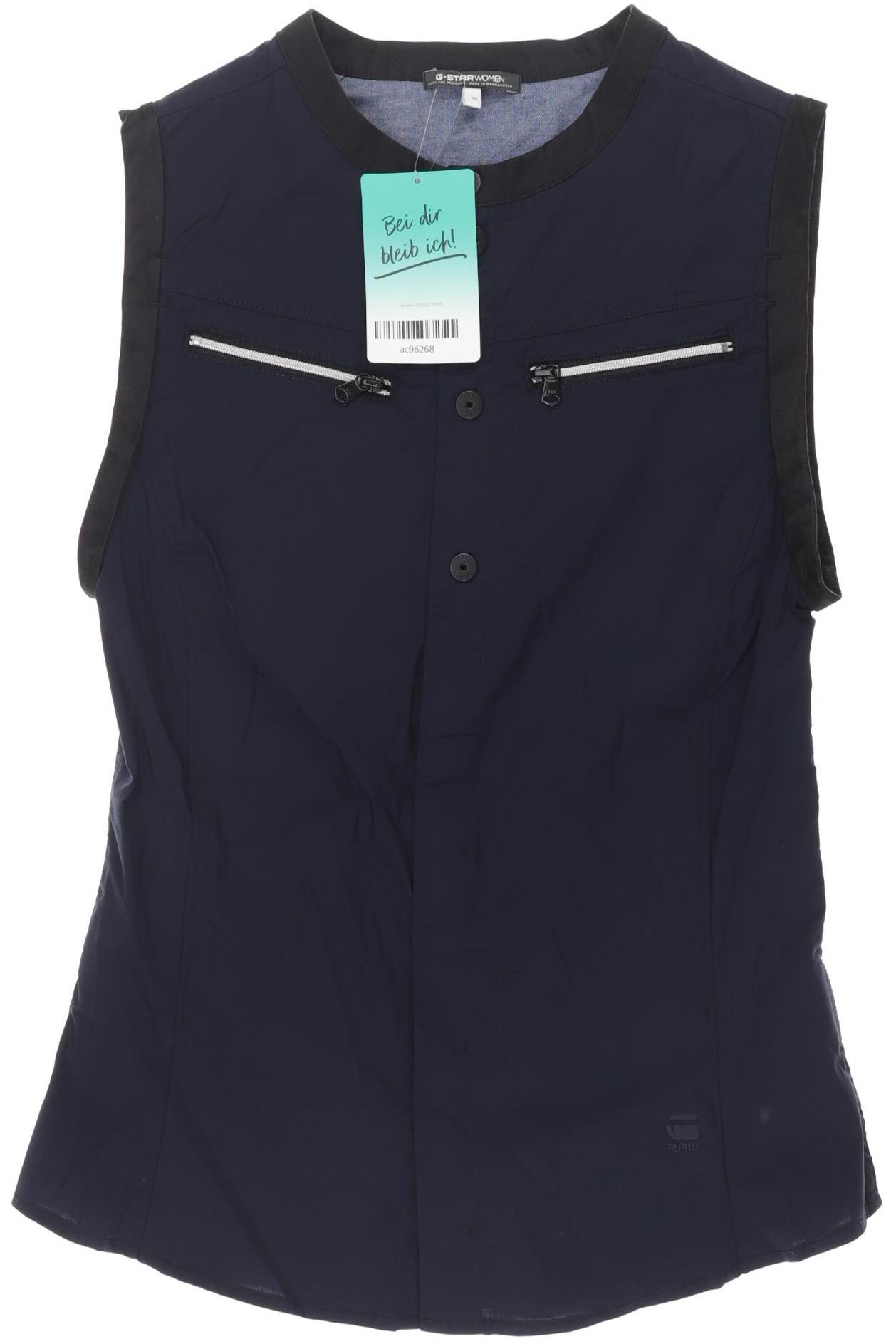 

G Star RAW Damen Bluse, blau, Gr. 34