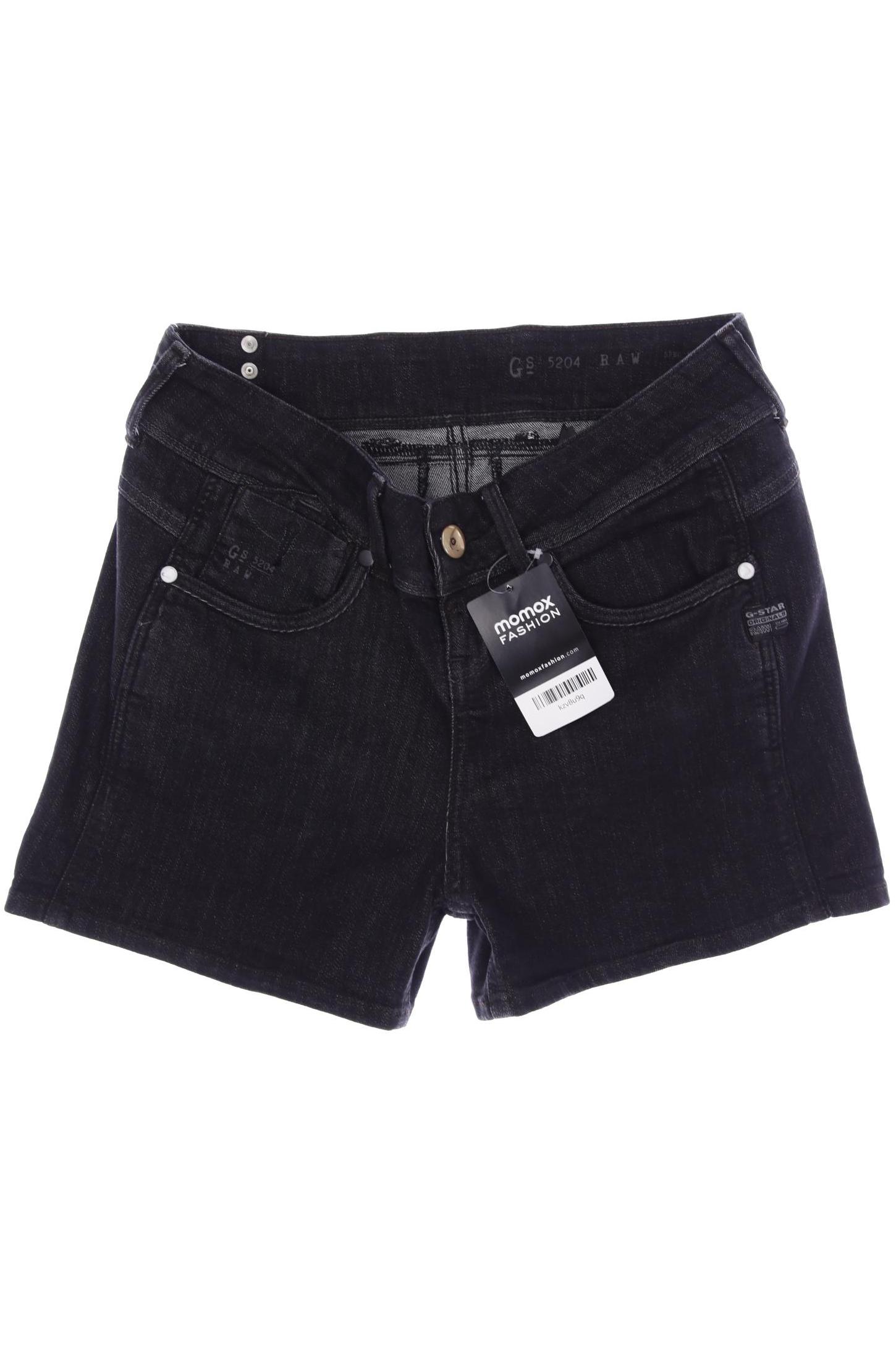 

G STAR RAW Damen Shorts, schwarz