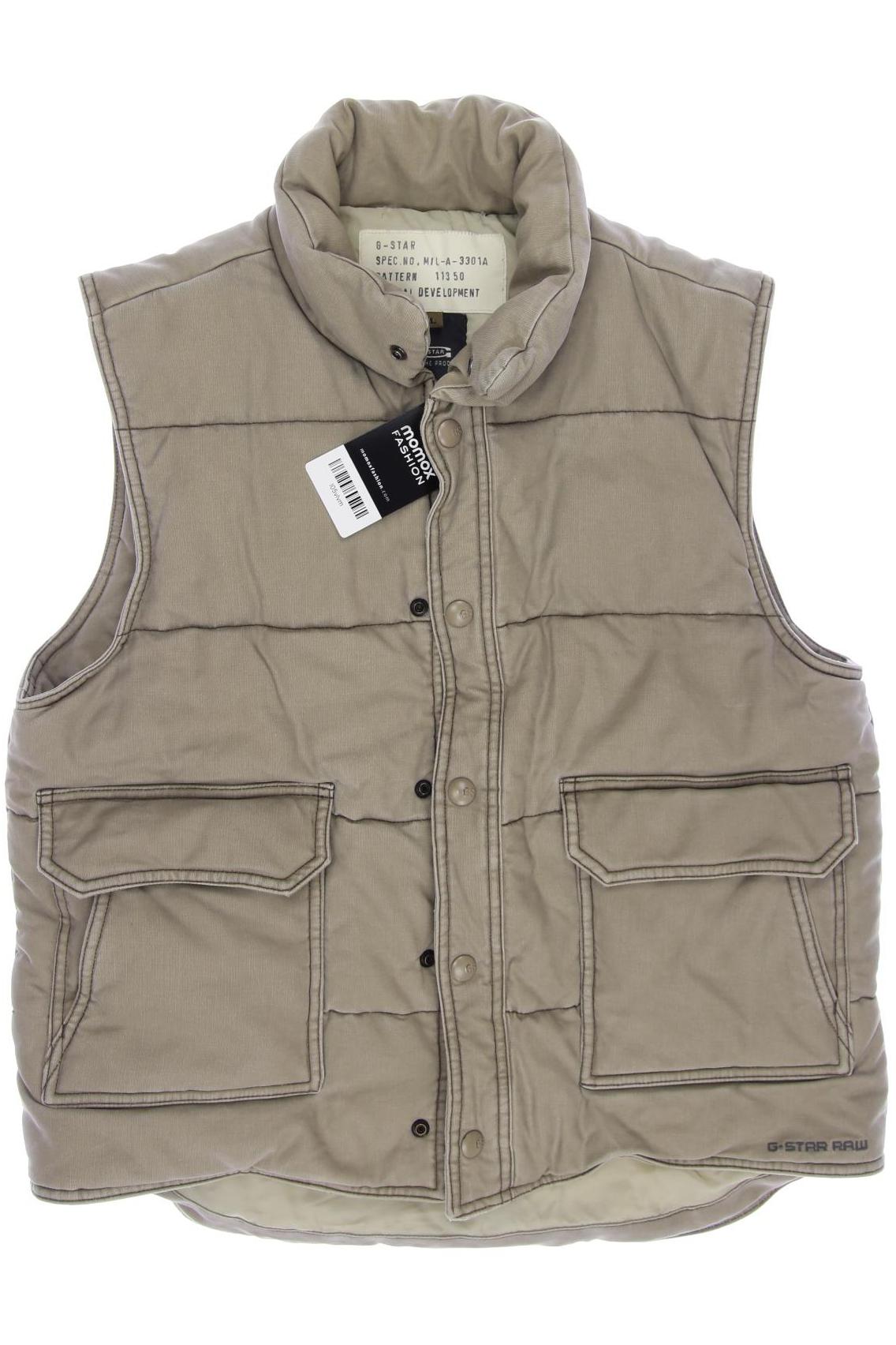 

G STAR RAW Herren Weste, beige