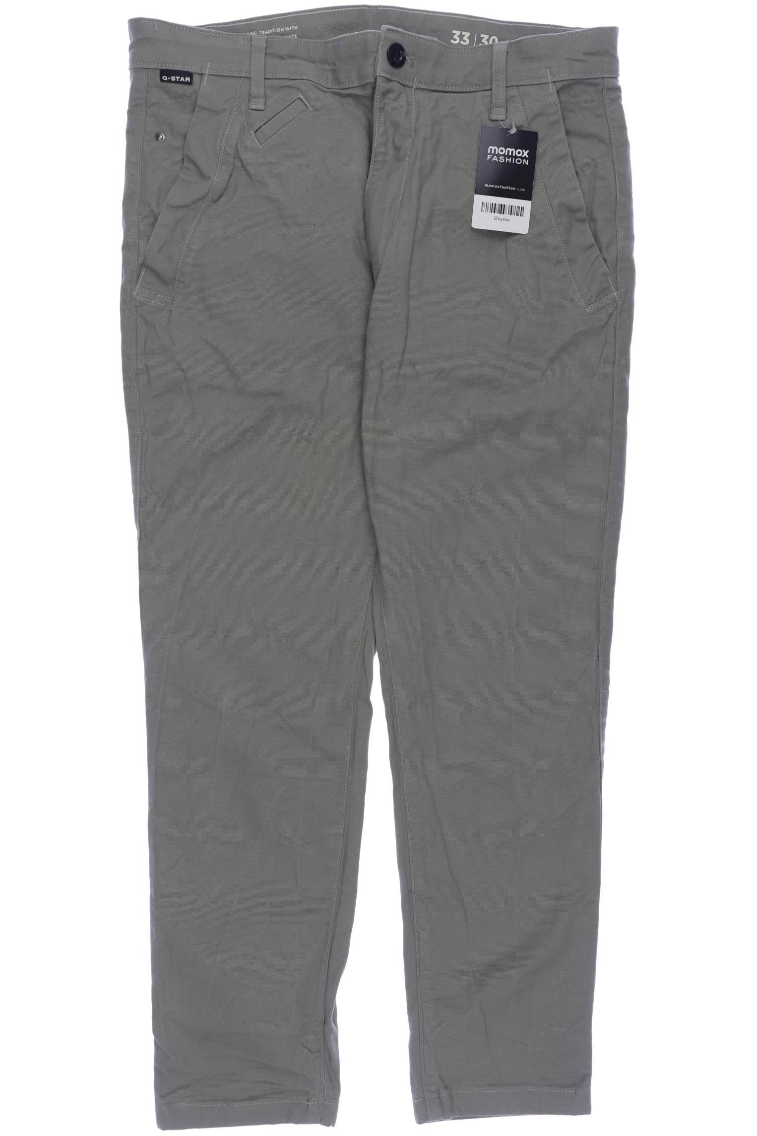 

G Star RAW Herren Stoffhose, grün, Gr. 33
