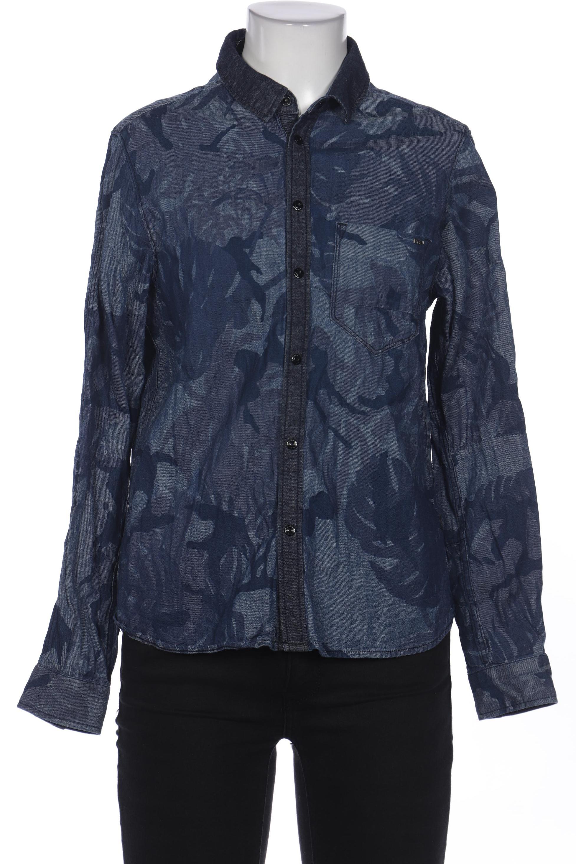 

G-STAR RAW Damen Bluse, blau