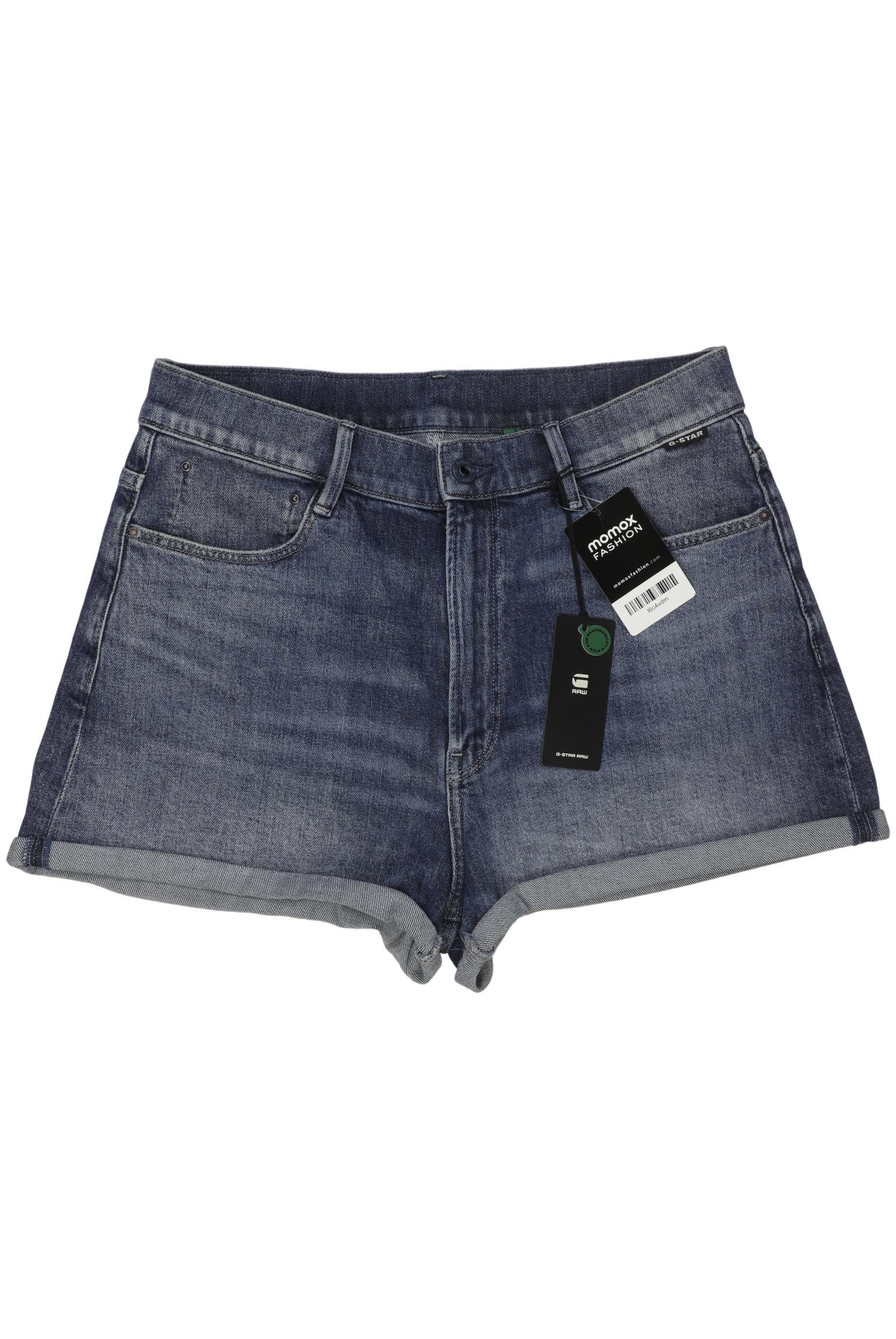 

G Star RAW Damen Shorts, blau, Gr. 30