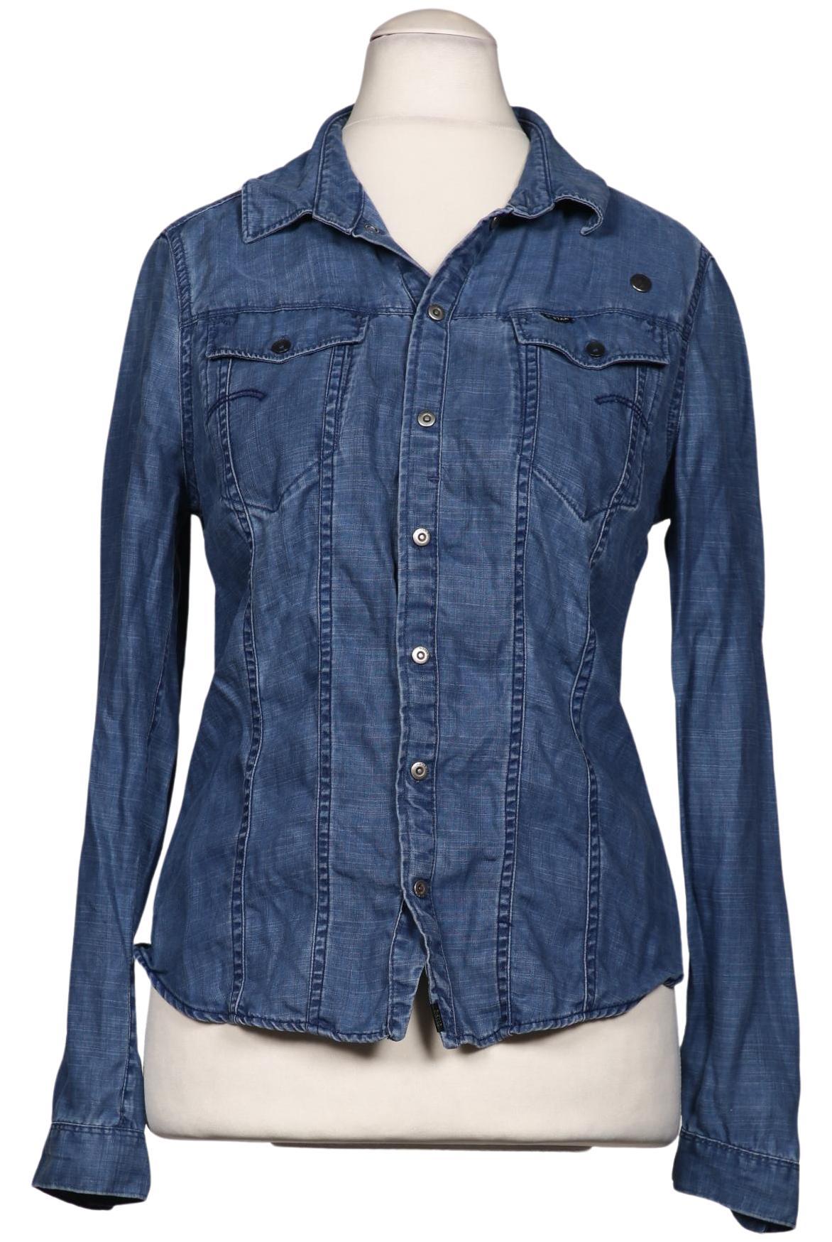 

G Star RAW Damen Bluse, blau, Gr. 38