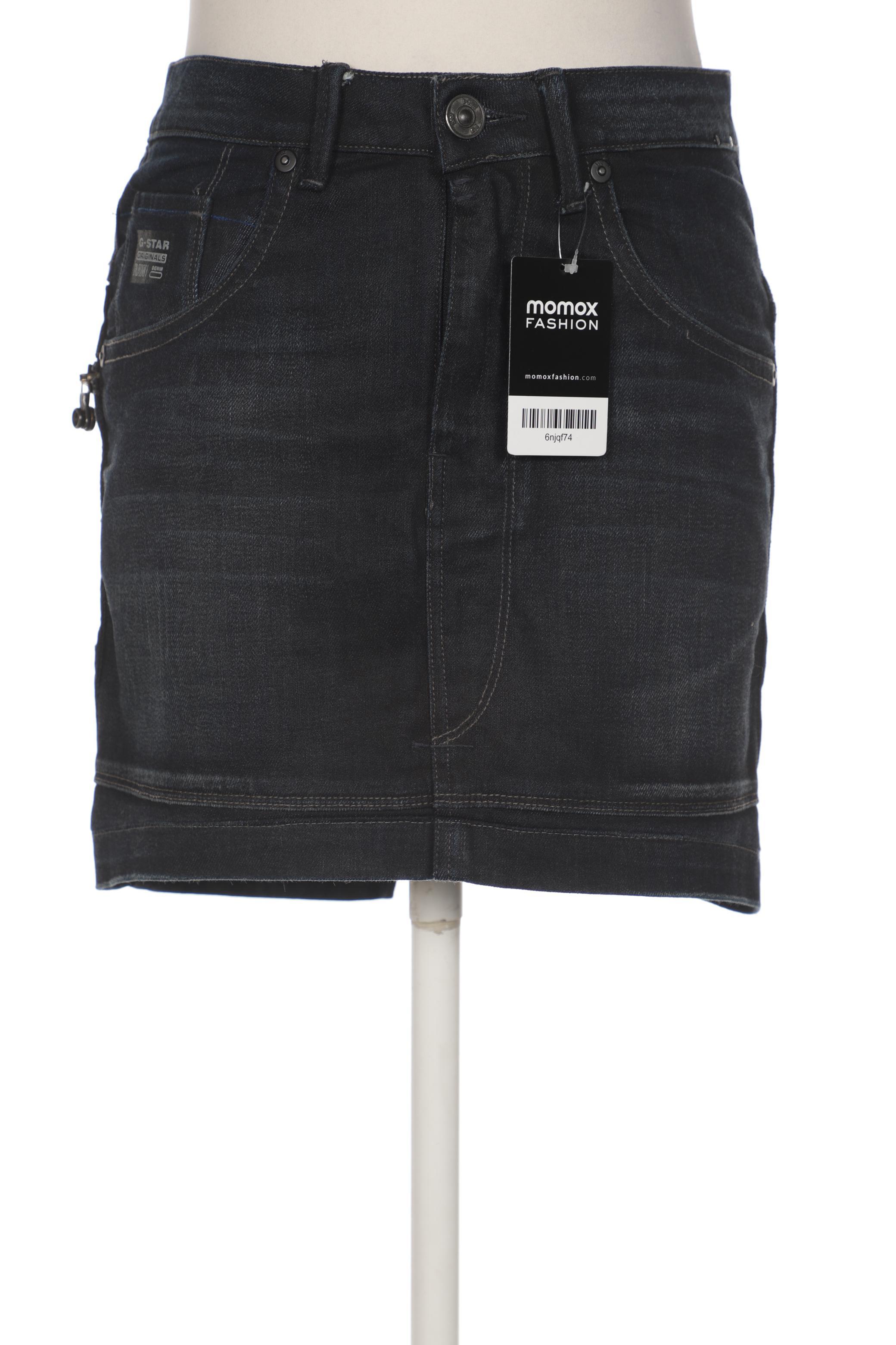 

G STAR RAW Damen Rock, marineblau