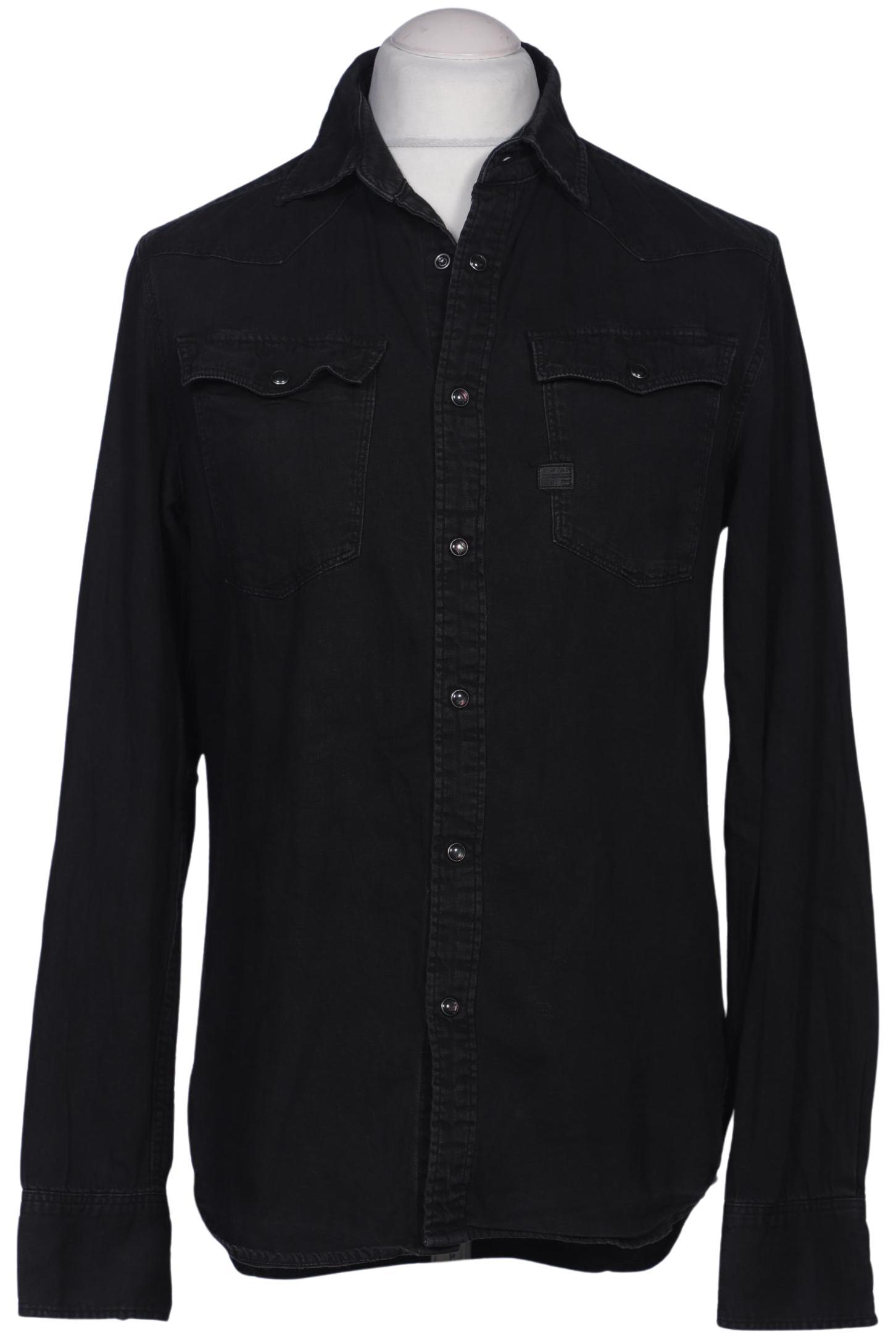 

G Star RAW Herren Hemd, schwarz, Gr. 48