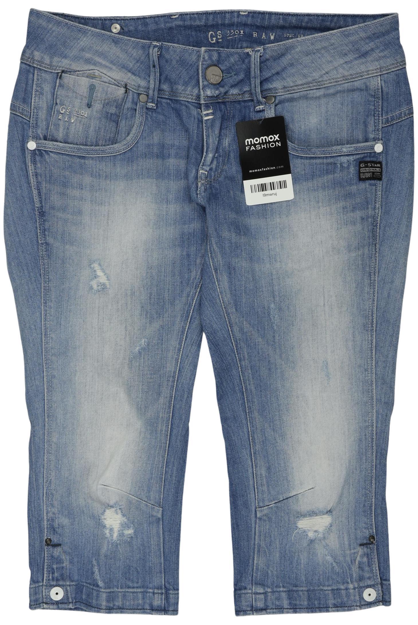 

G Star RAW Damen Shorts, blau, Gr. 28