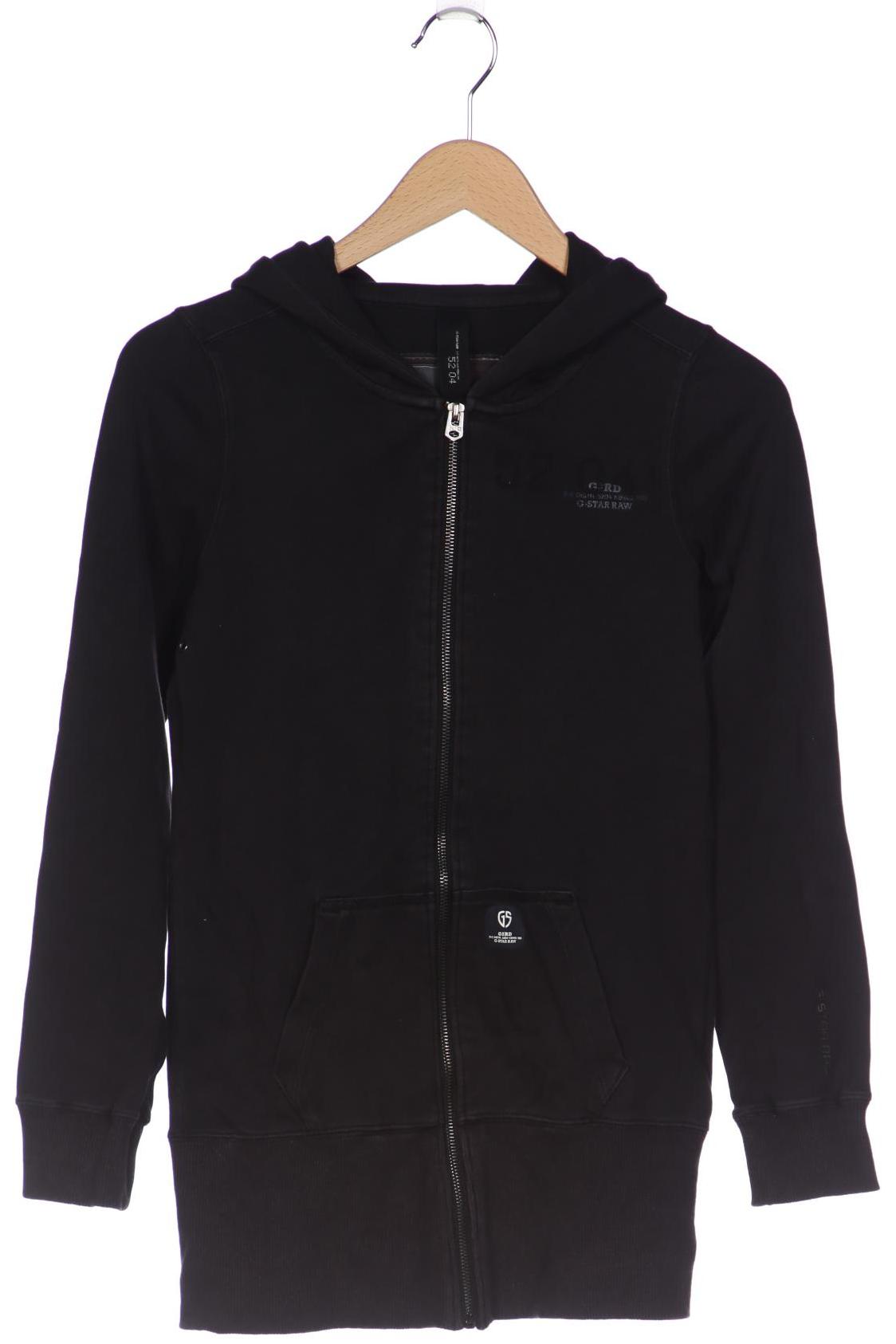 

G STAR RAW Damen Kapuzenpullover, schwarz