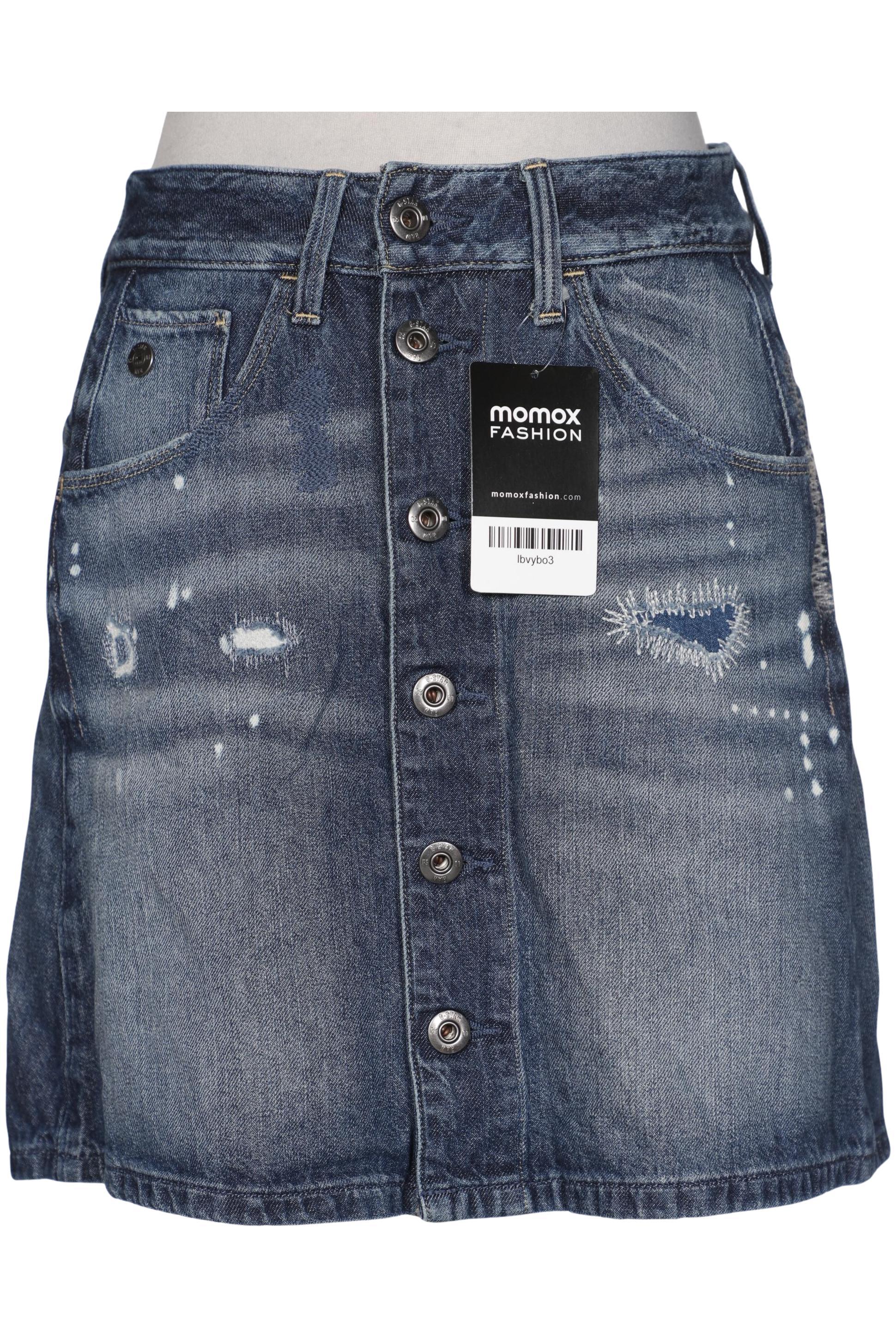 

G Star RAW Damen Rock, blau, Gr. 25