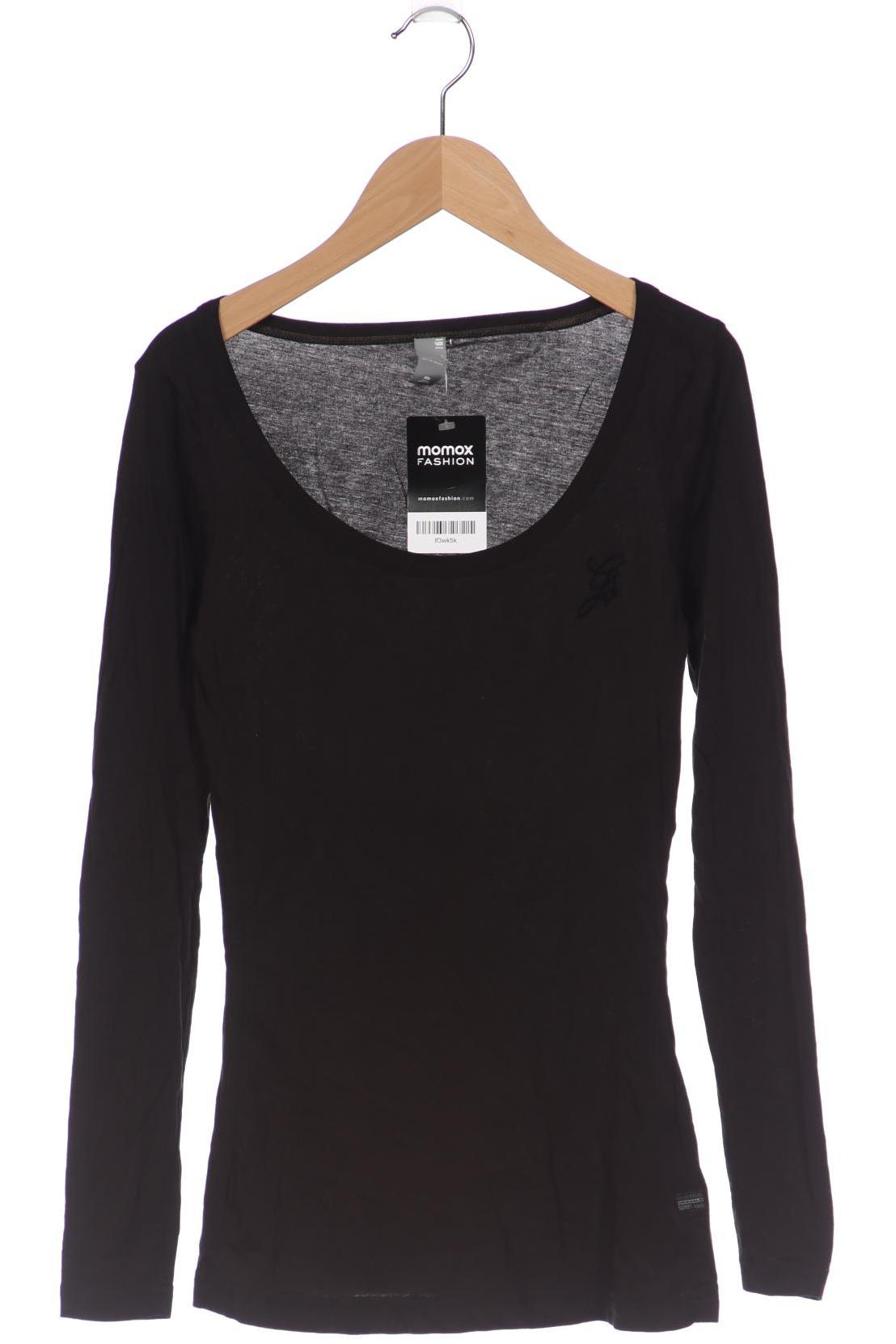 

G STAR RAW Damen Langarmshirt, schwarz