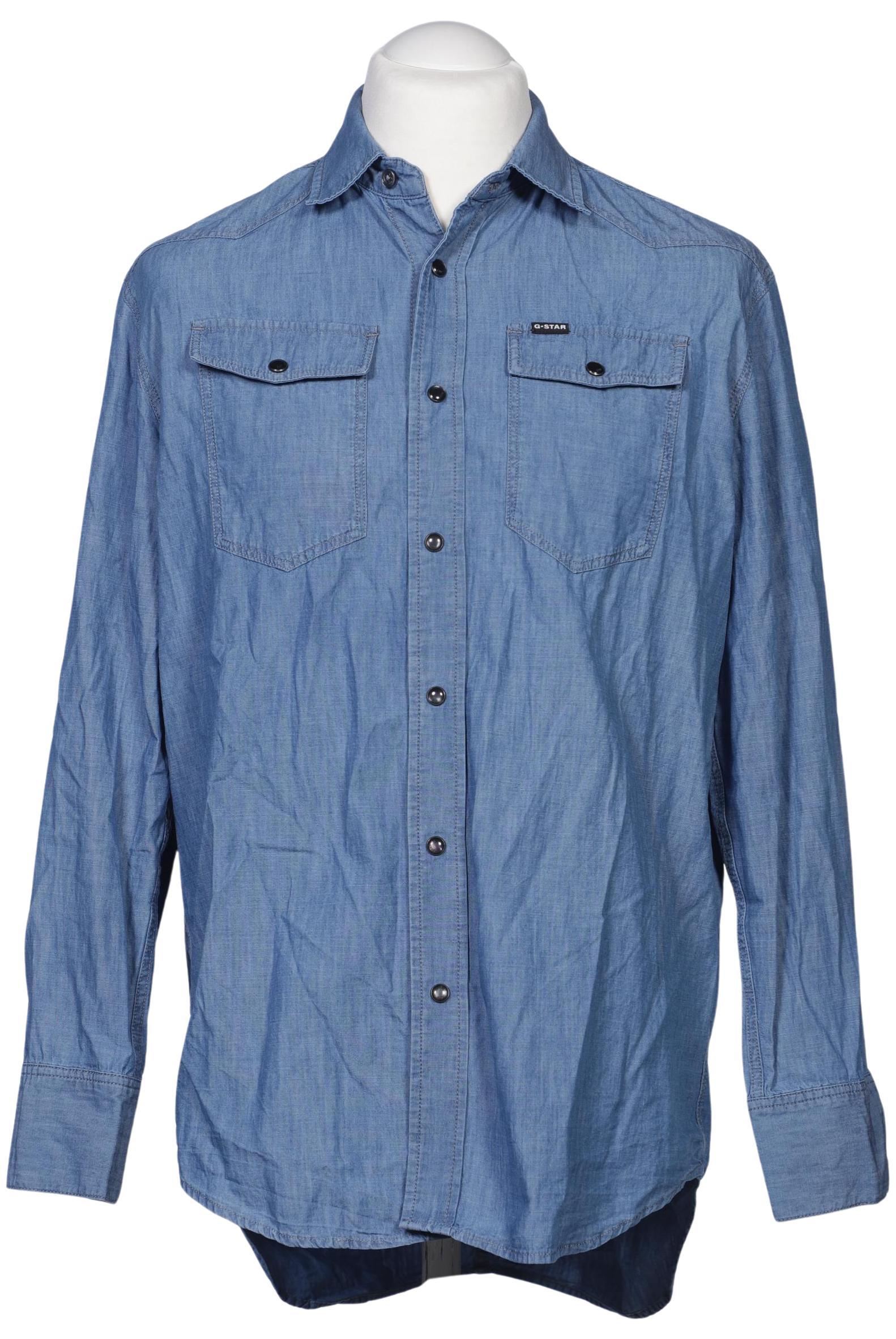 

G Star RAW Herren Hemd, blau, Gr. 52