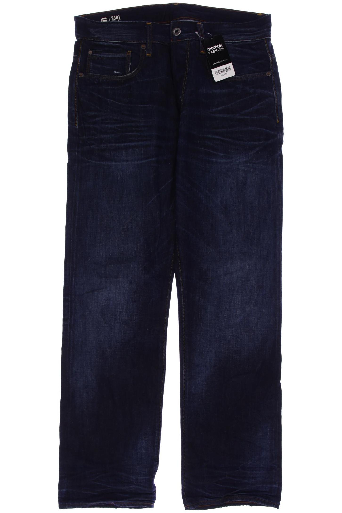 

G STAR RAW Herren Jeans, marineblau