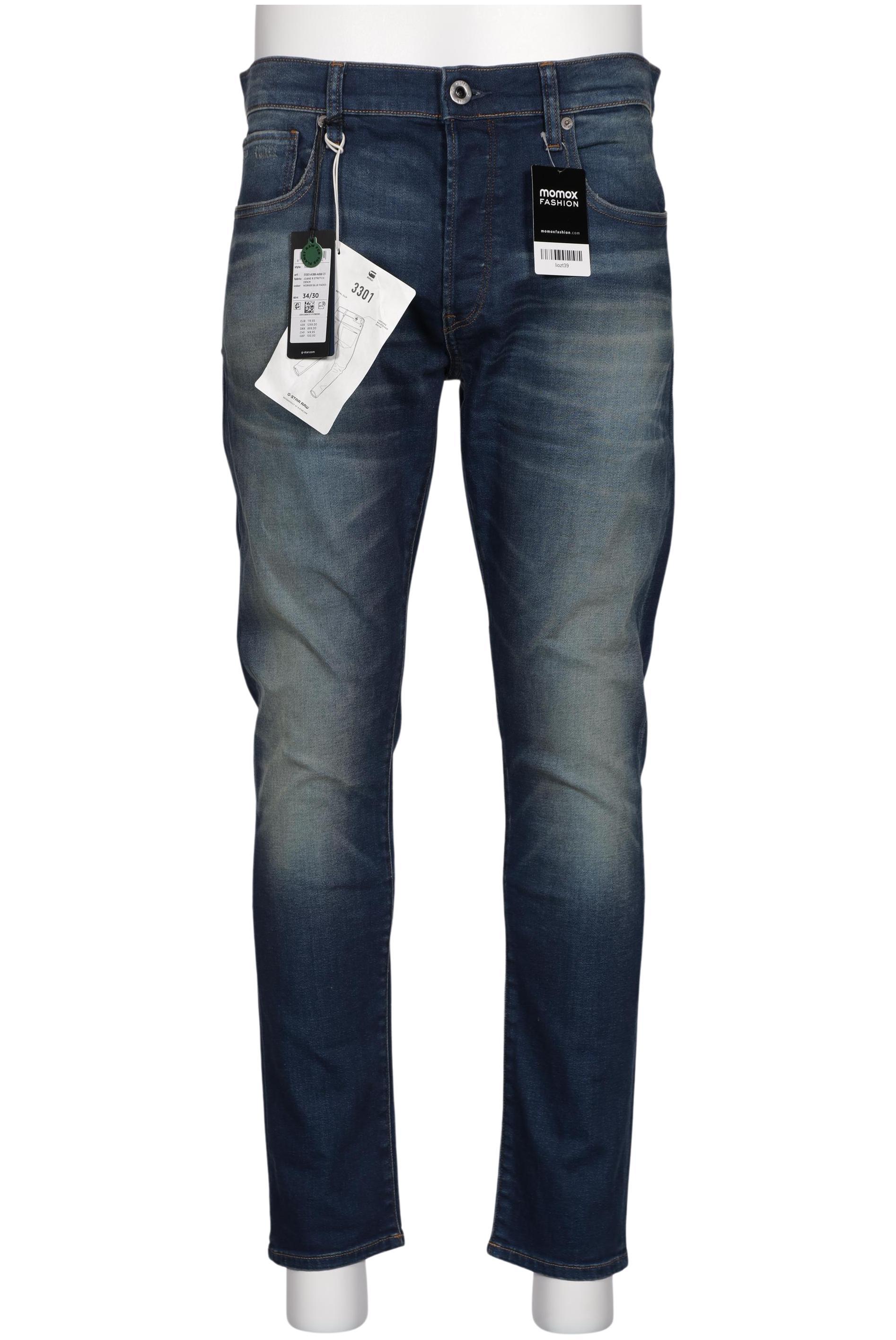 

G Star RAW Herren Jeans, blau, Gr. 34