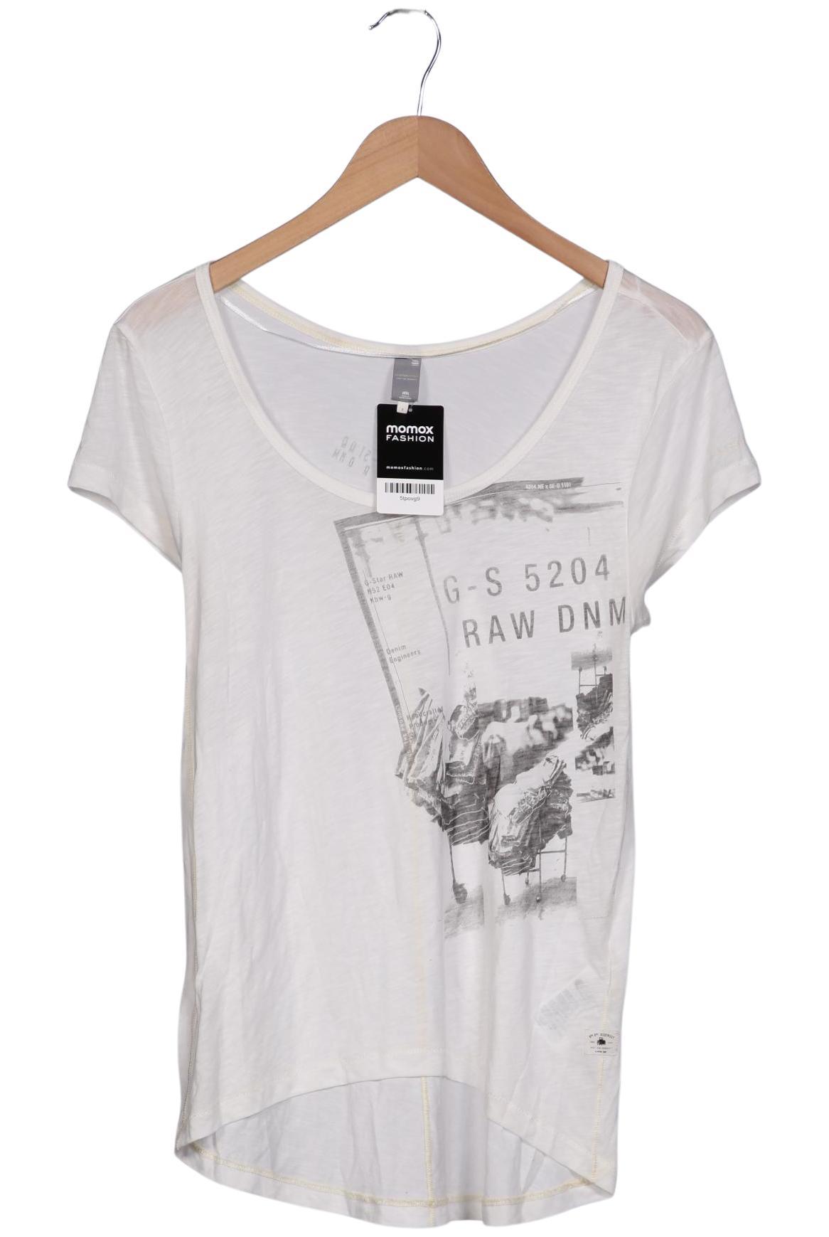 

G Star RAW Damen T-Shirt, cremeweiß, Gr. 36