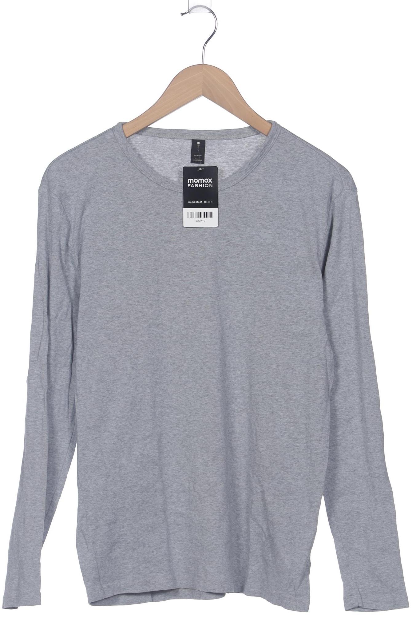 

G Star RAW Herren Langarmshirt, grau, Gr. 52
