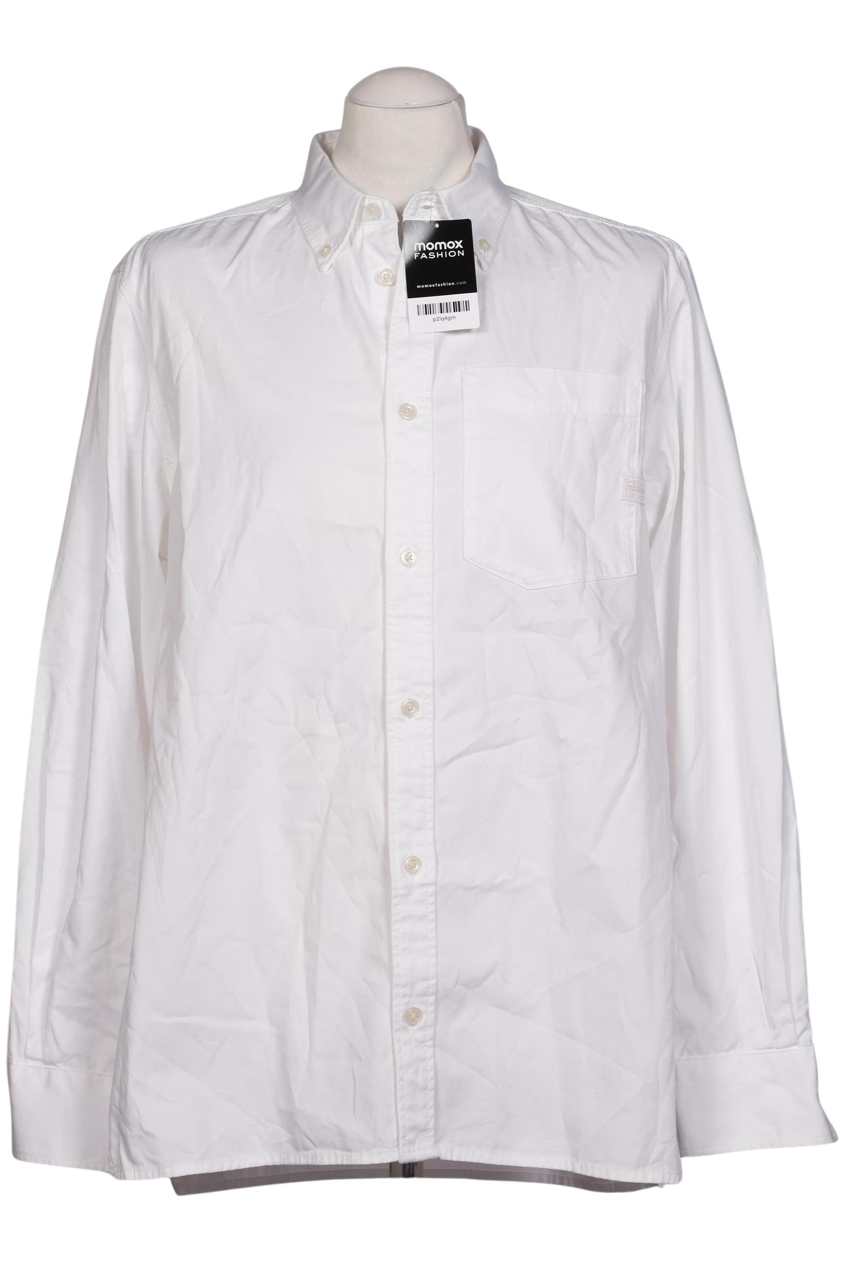 

G Star RAW Herren Hemd, weiß, Gr. 52