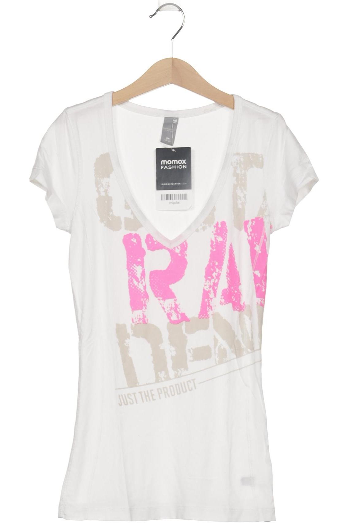 

G Star RAW Damen T-Shirt, weiß, Gr. 34