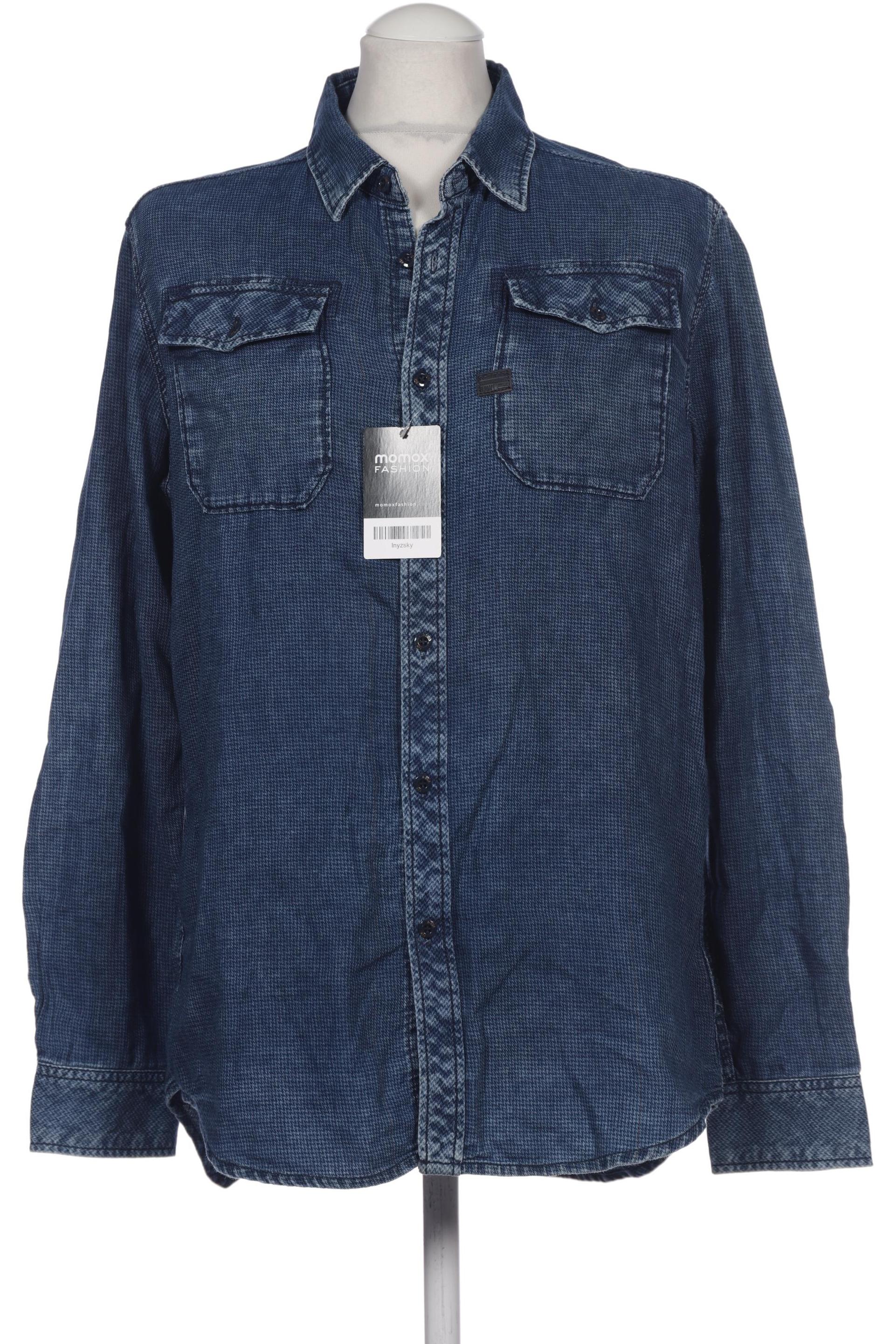 

G-Star RAW Herren Hemd, marineblau, Gr. 52
