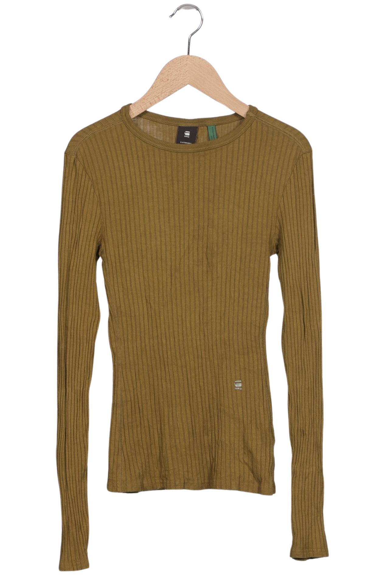 

G Star RAW Damen Langarmshirt, grün, Gr. 34